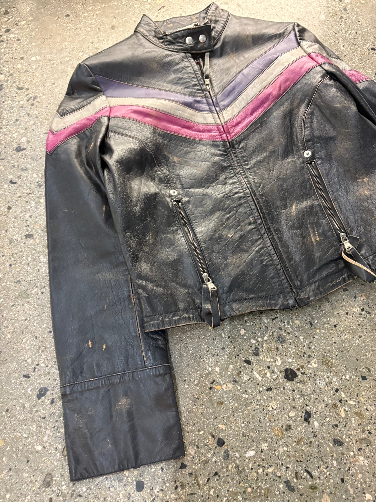 Miss Sixty Cropped Leather