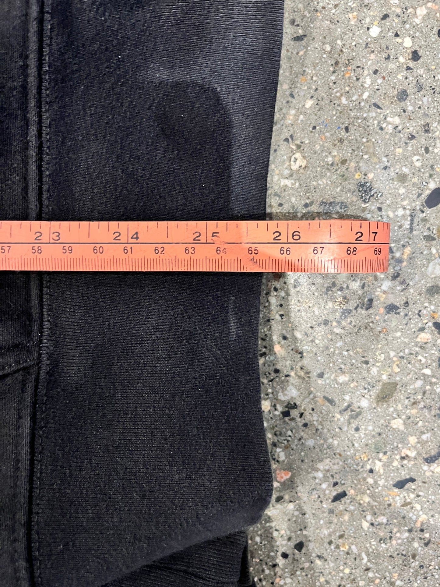 (m) Stussy built to last black zip