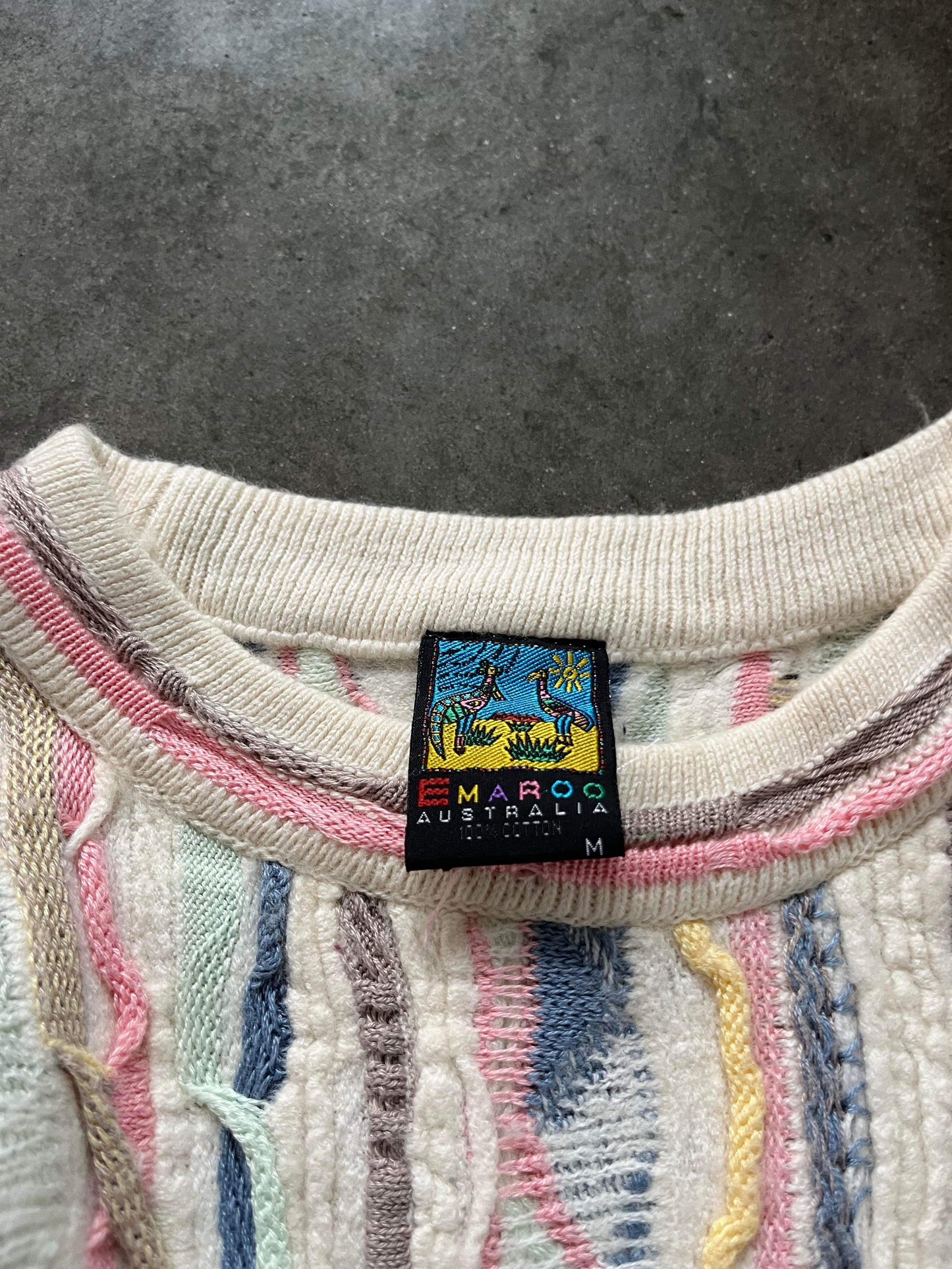 (S) Emaroo Australia Coogi Style Knit