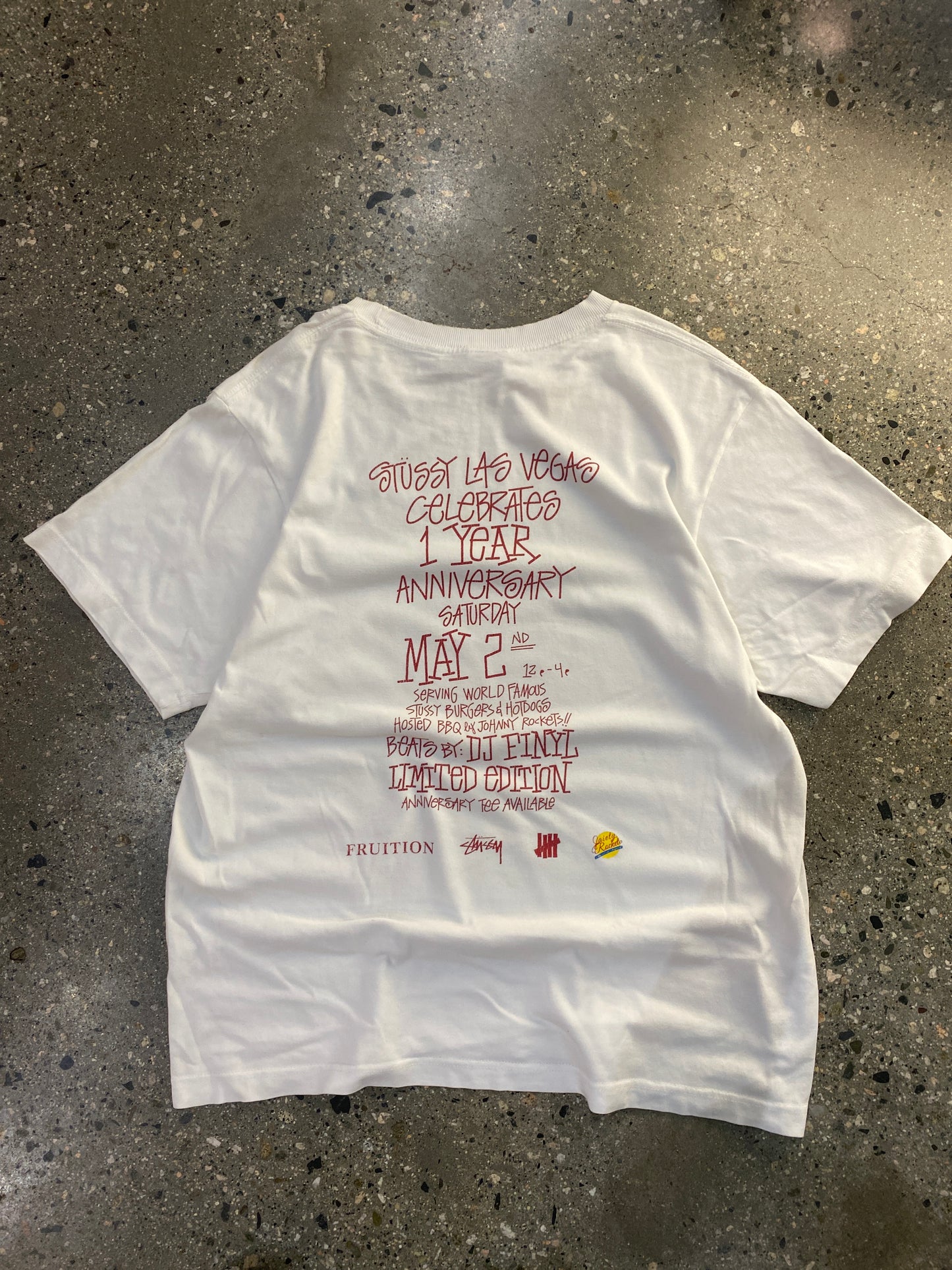 (M/L) Mid 2000s Stussy LAS VEGAS Anniversary LIMITED TEE