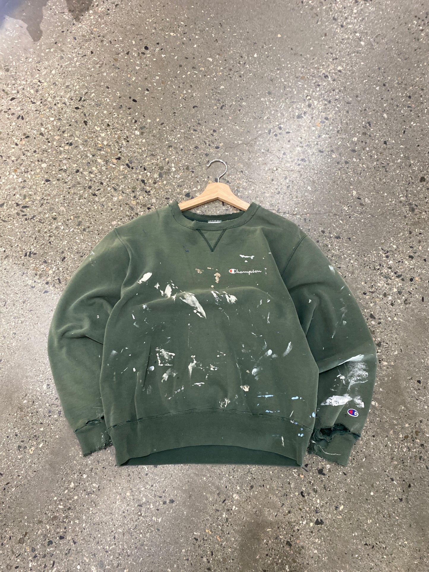 (S) Forest Green Champion Splatter