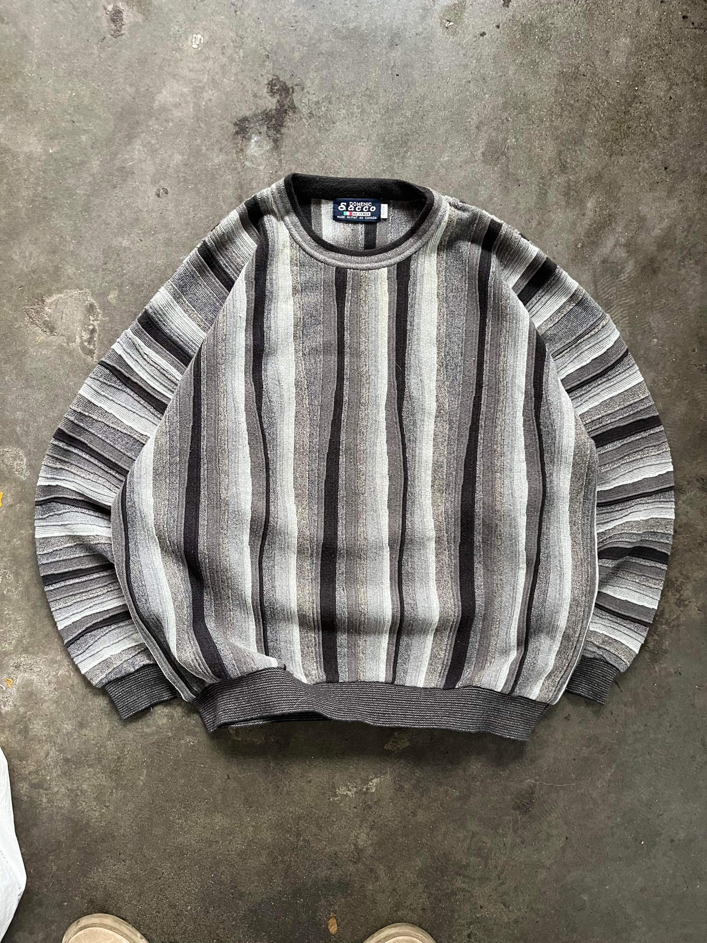 (XL/2X) Vintage 3D Italian Knit
