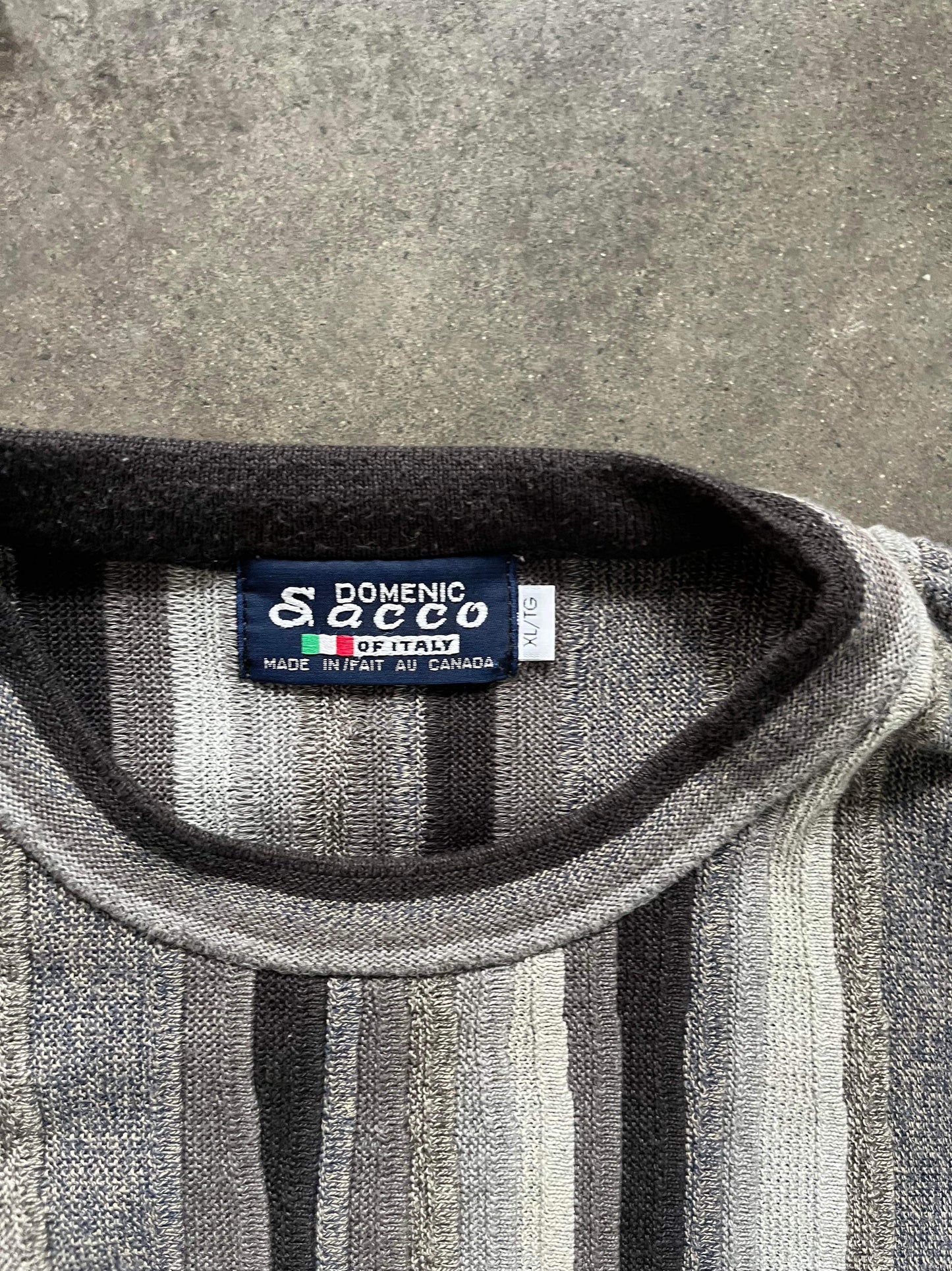 (XL/2X) Vintage 3D Italian Knit