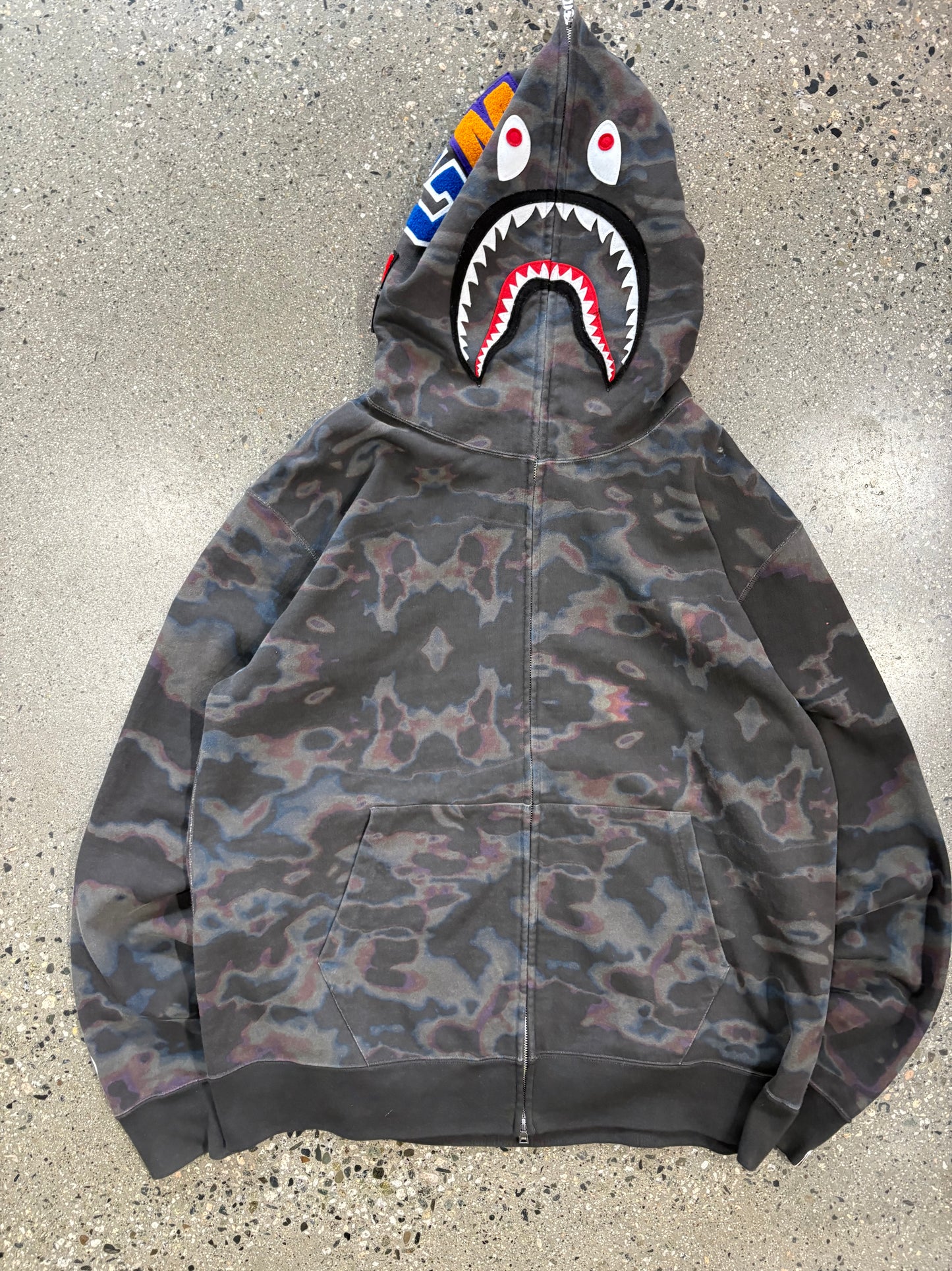 Bape Full Zip Heat Thermal Color Changing