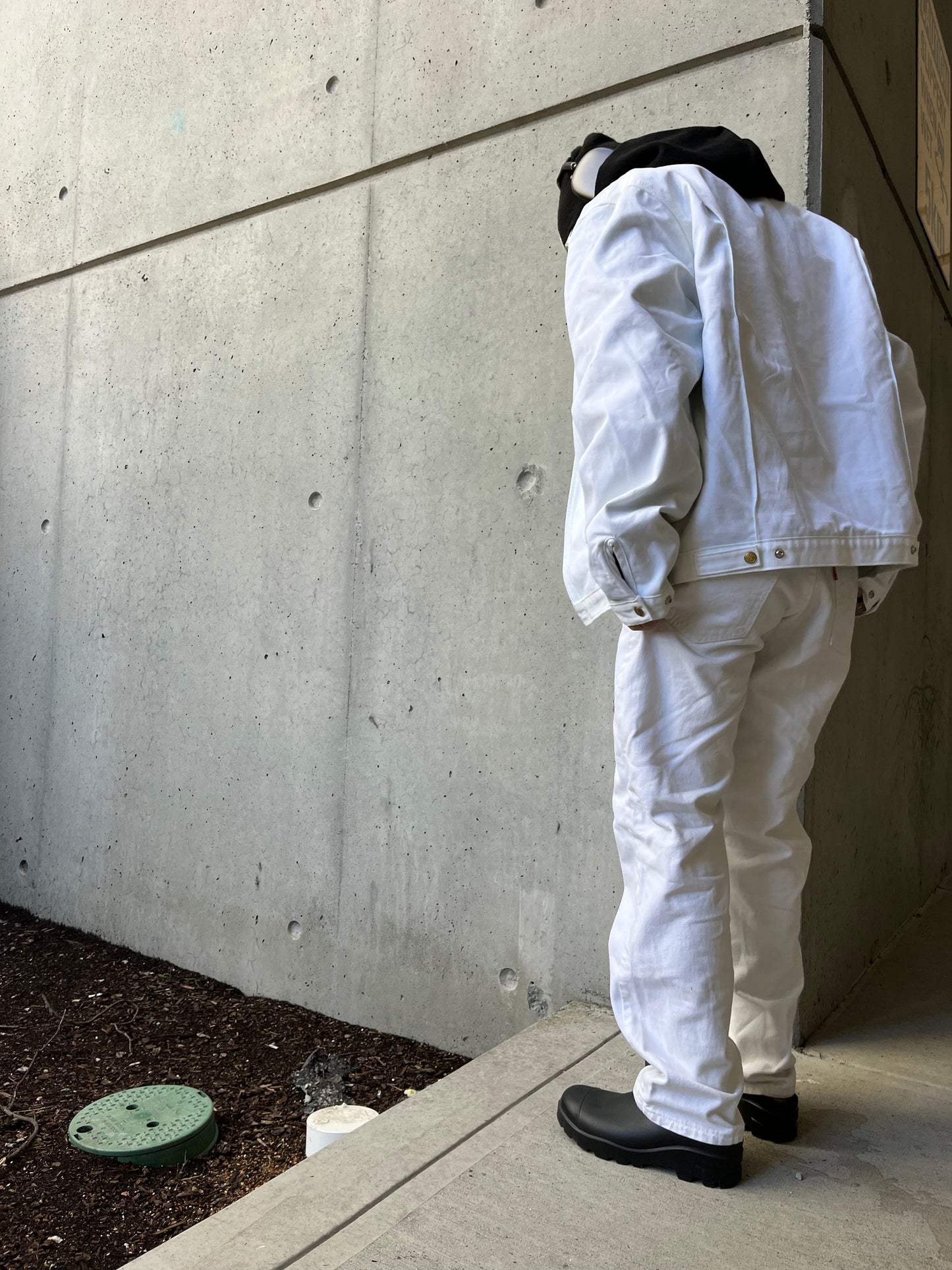(30”) Marithe Francois Girbaud White Denim