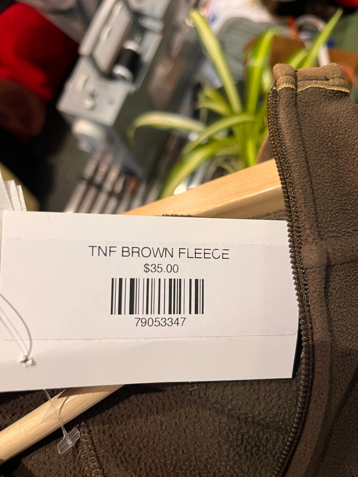 (Womens XL) TNF BROWN FLEECE