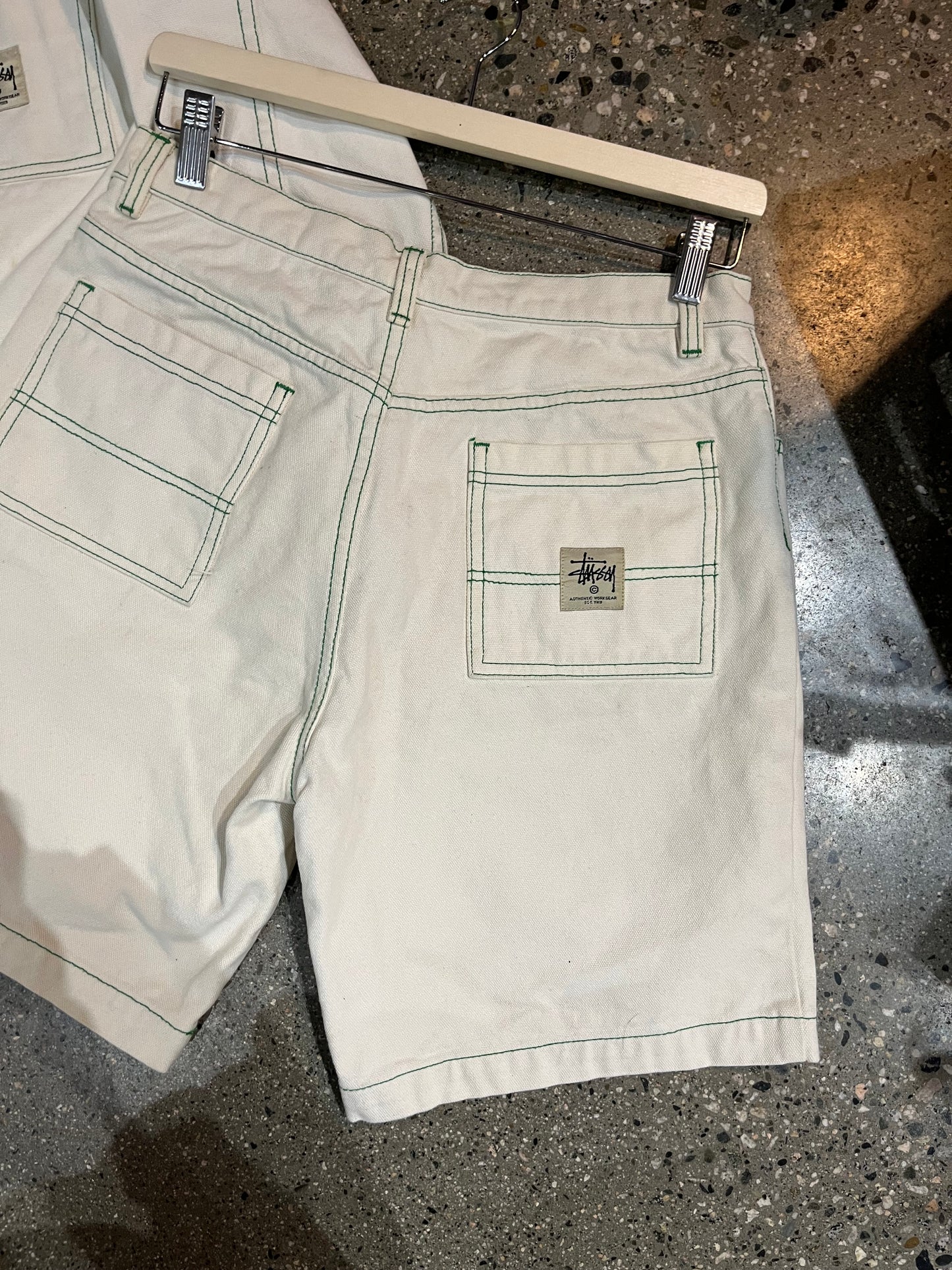 (S) Stussy Contrast Denim Set