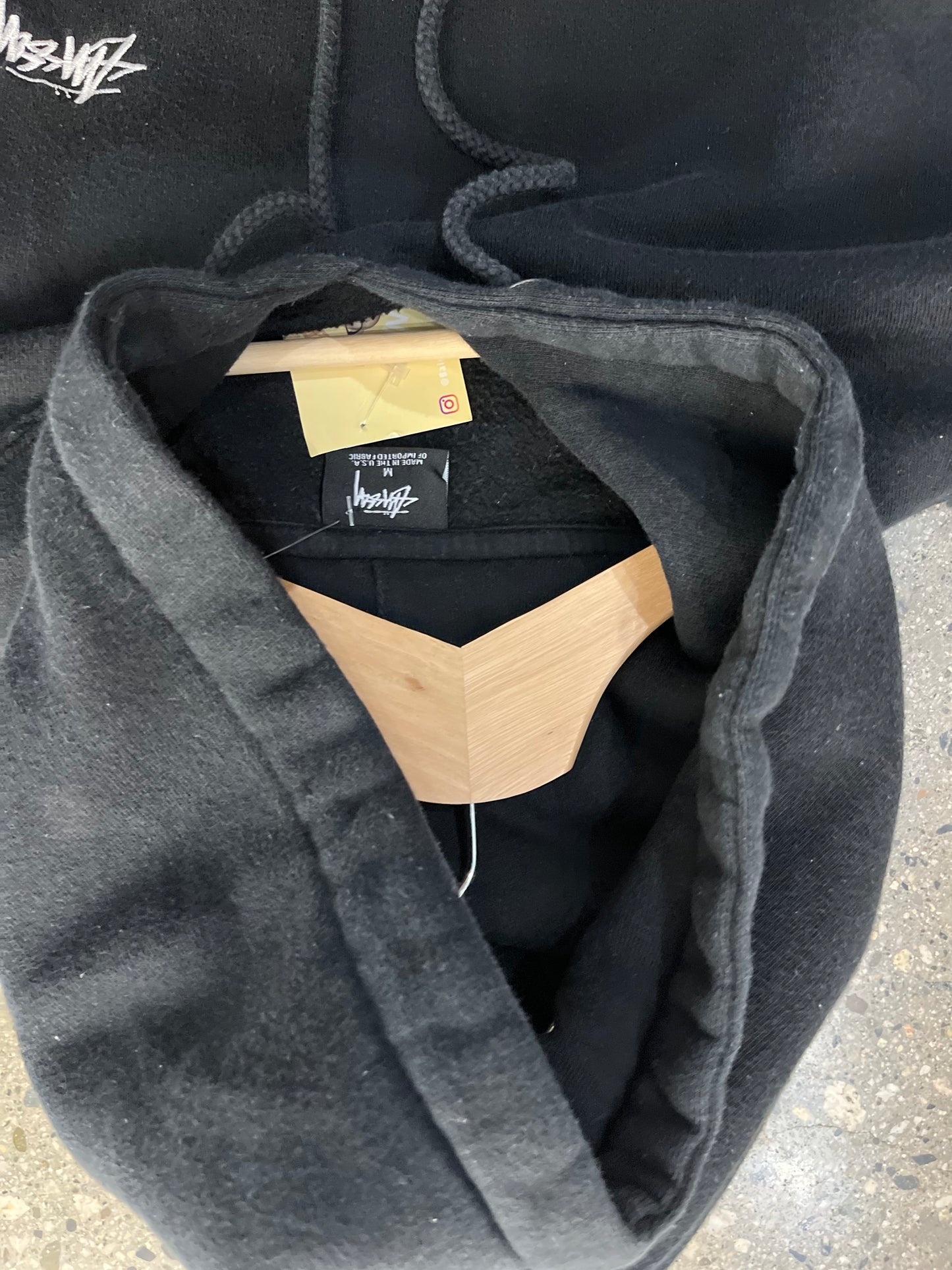 (m) Stussy Doublesided Patch Hoodie