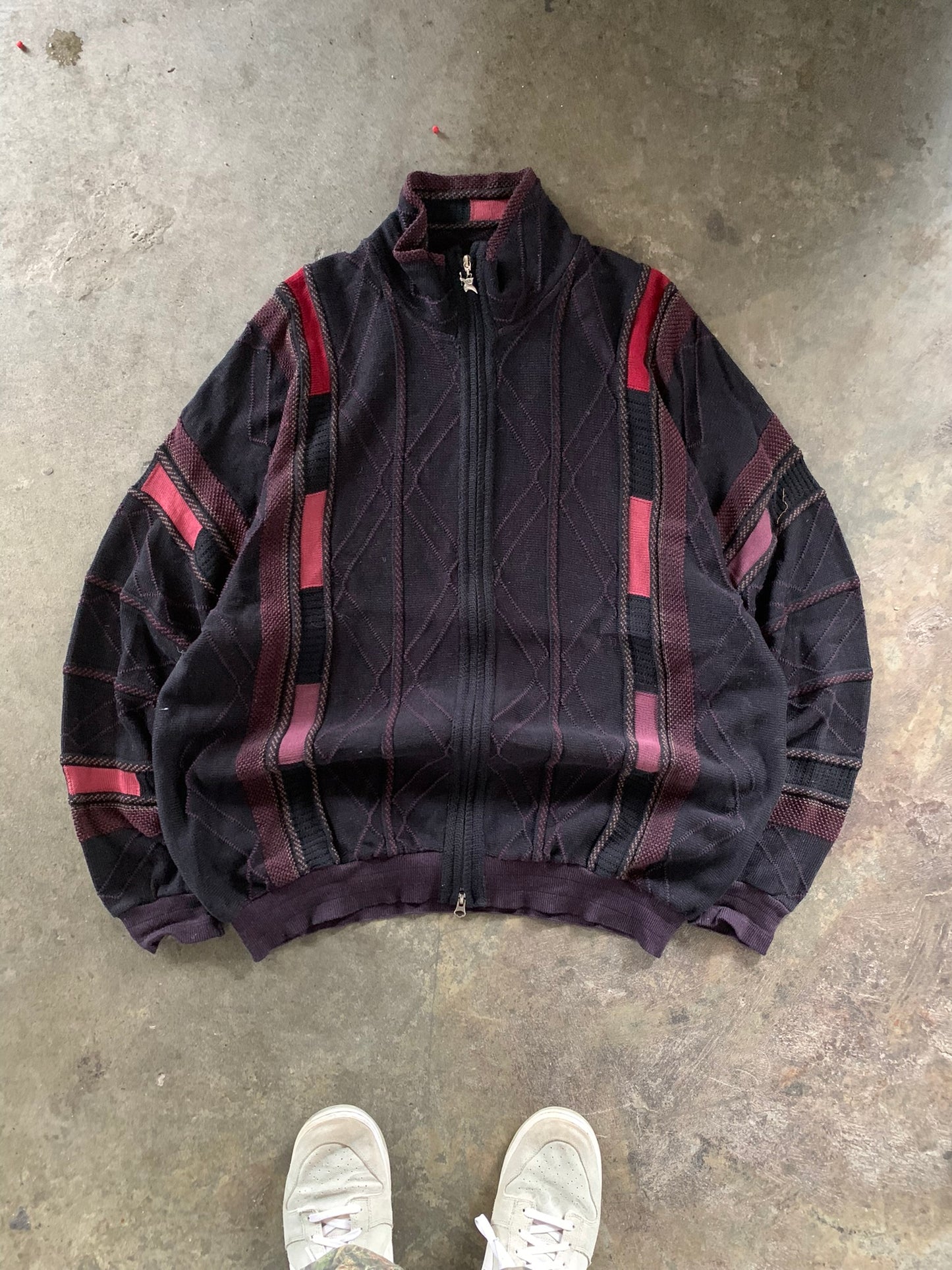 (2x) Vintage 90s Tundra 3d Zip Up