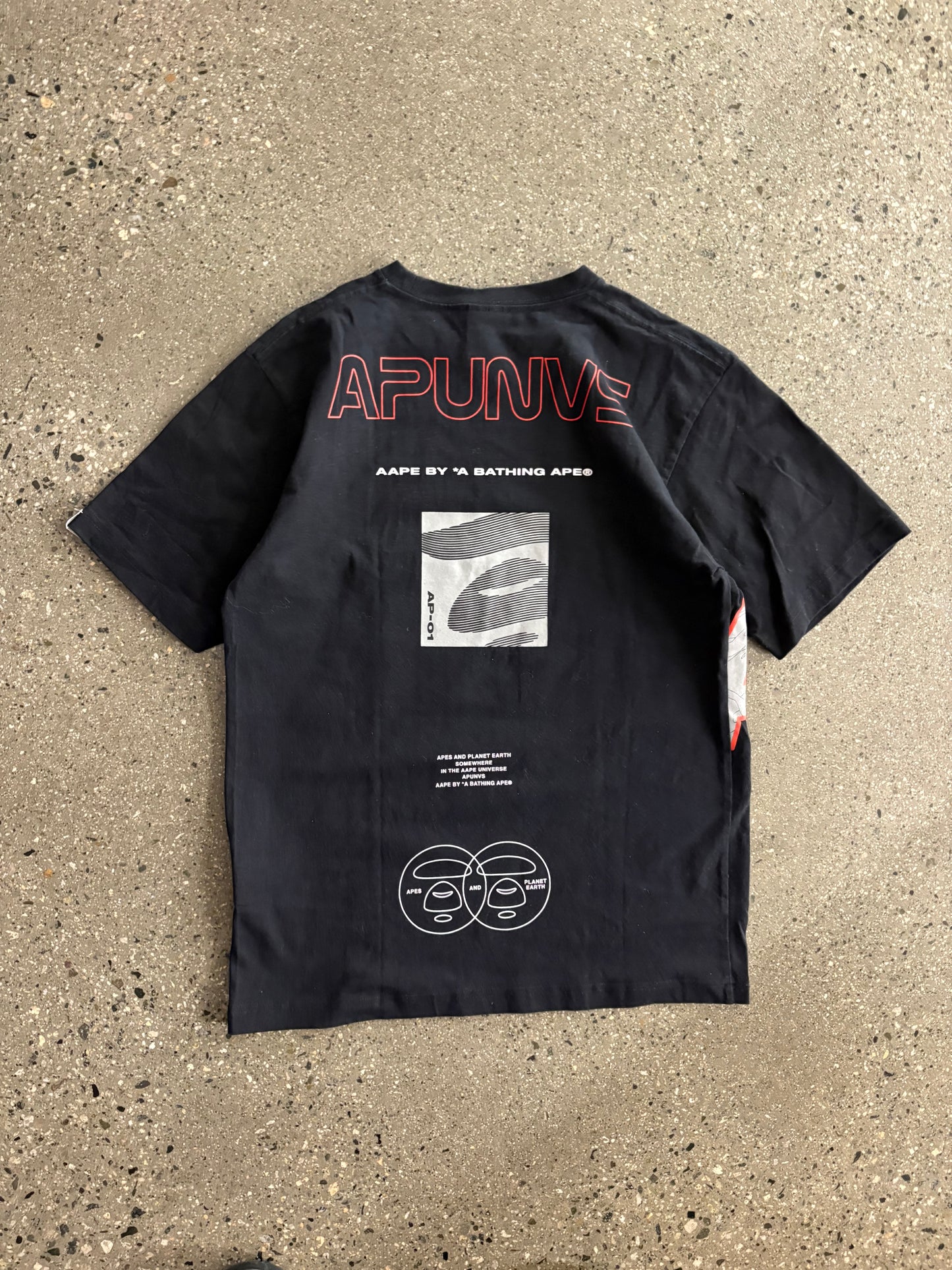 (M) Bape Aape Tee Big Print
