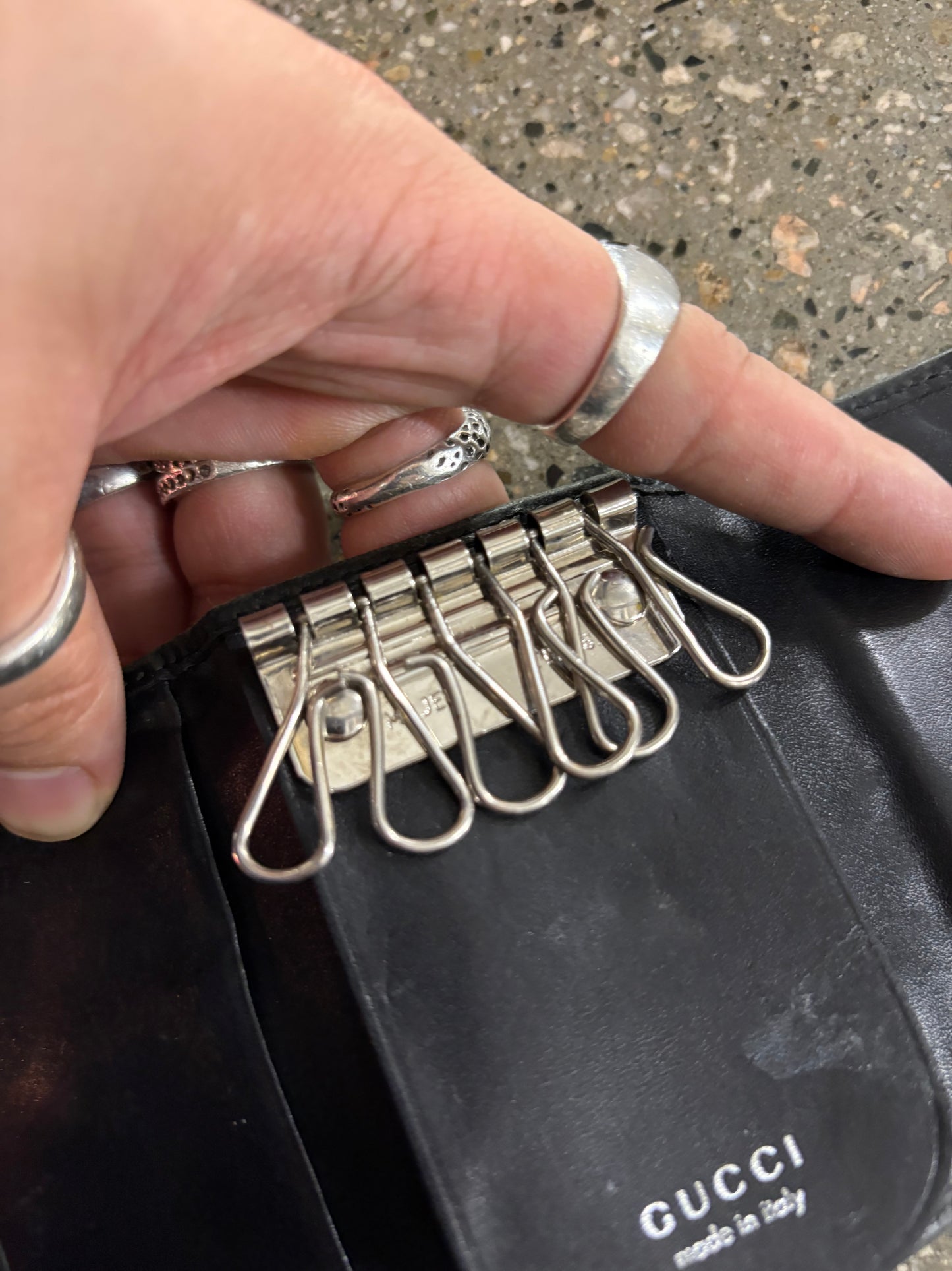 (OS) 1990s Gucci Key Holder