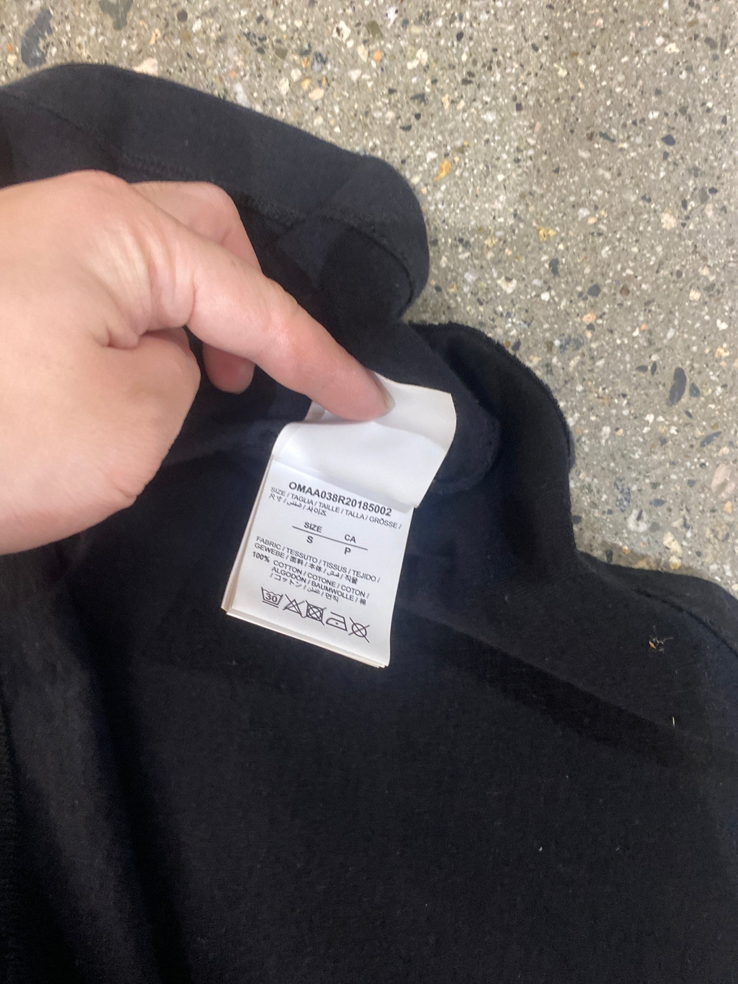 (M/L) Offwhite Doublesided Tee