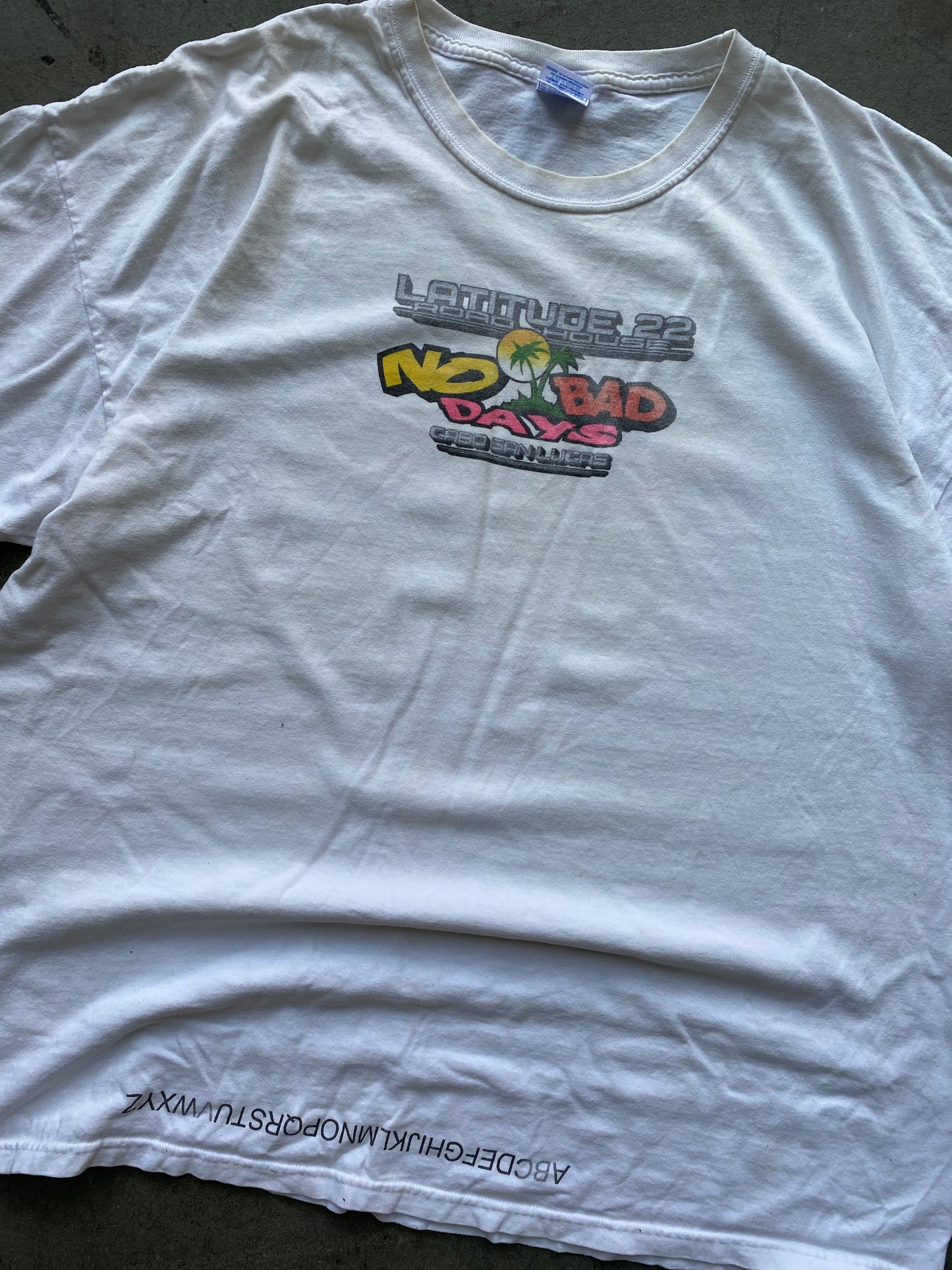 ~ (2XL) Y2K Latitude Los Cabos Tee