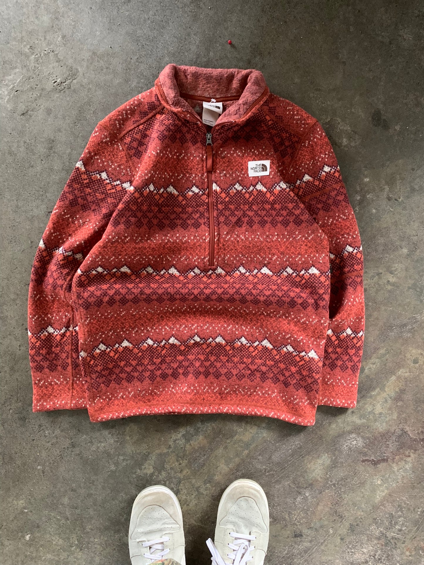(S) The North Face Mens Aztec Q Zip
