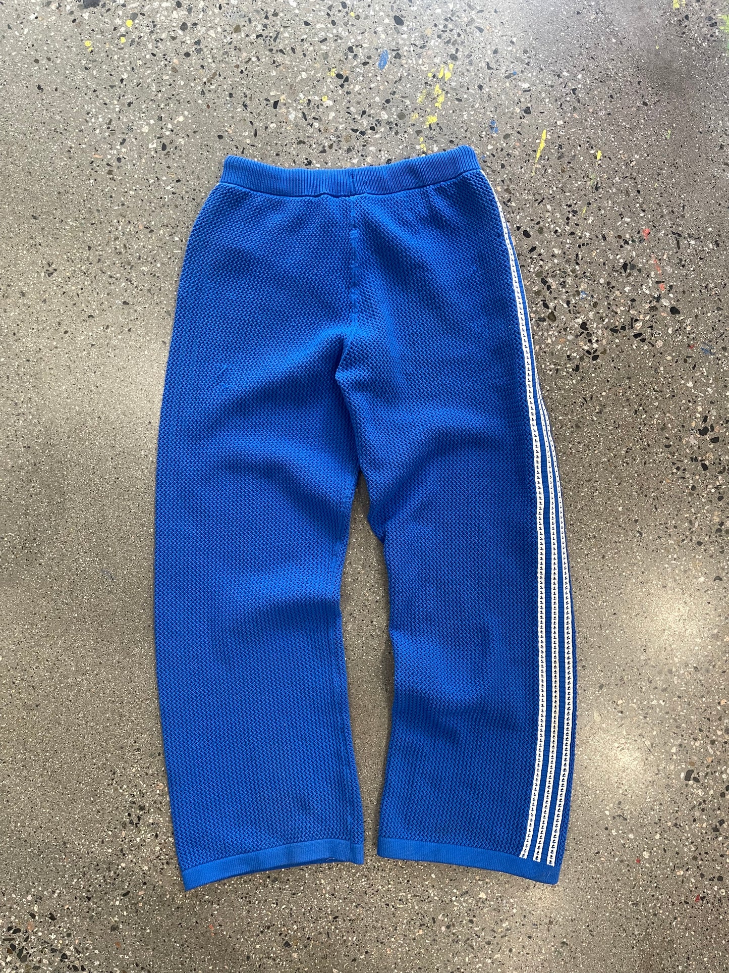 (M) Adidas Knitted Crotchet Firebird Pants