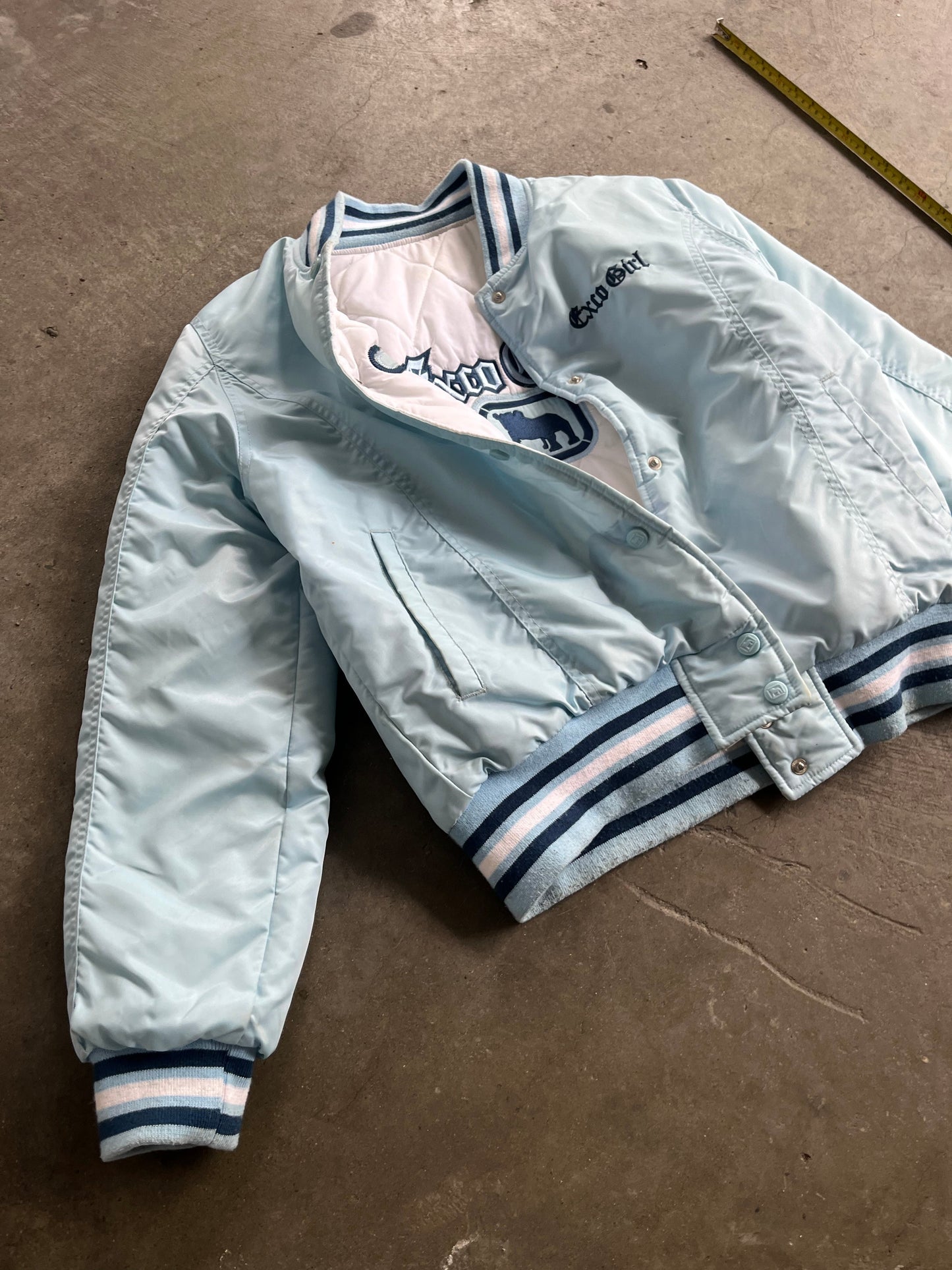 (XS) Exco Girl Reversible Varsity Jacket