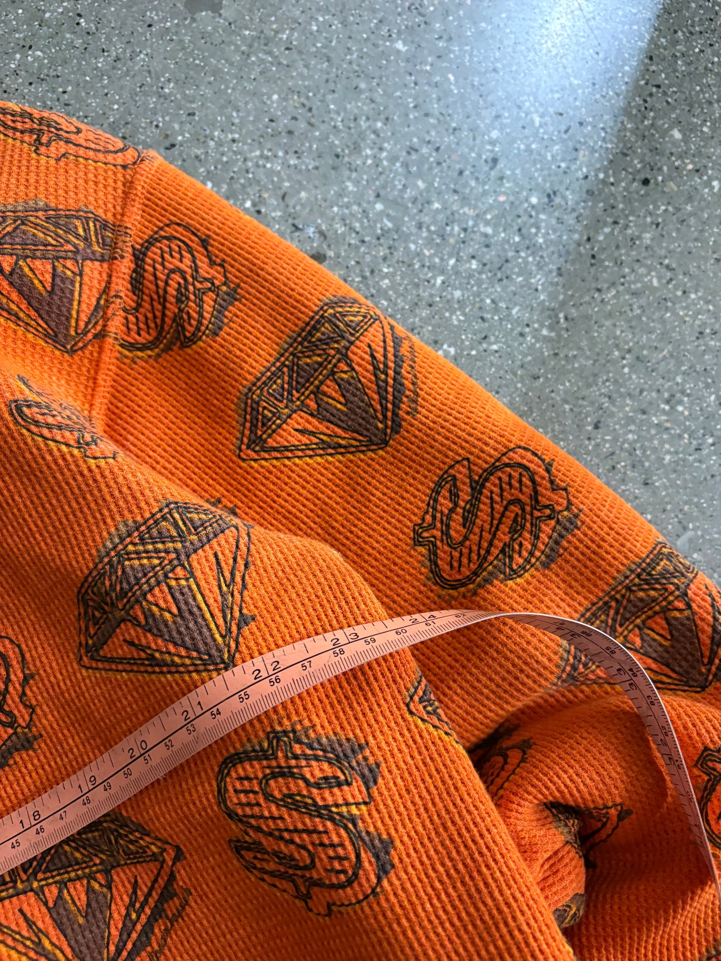 (L) BBC Reversible Waffle Crewneck