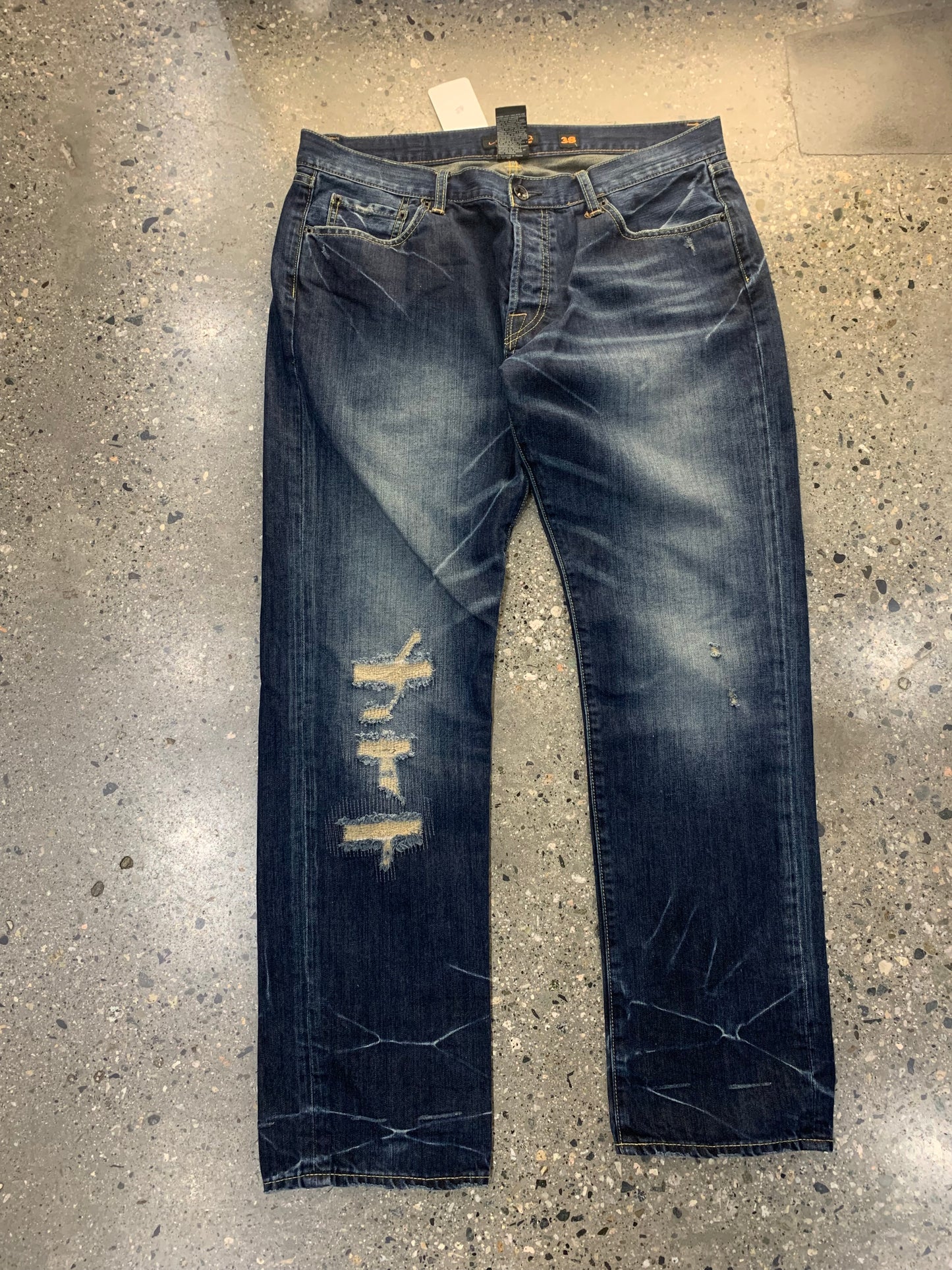 (38”) Ed Hardy Script Jeans