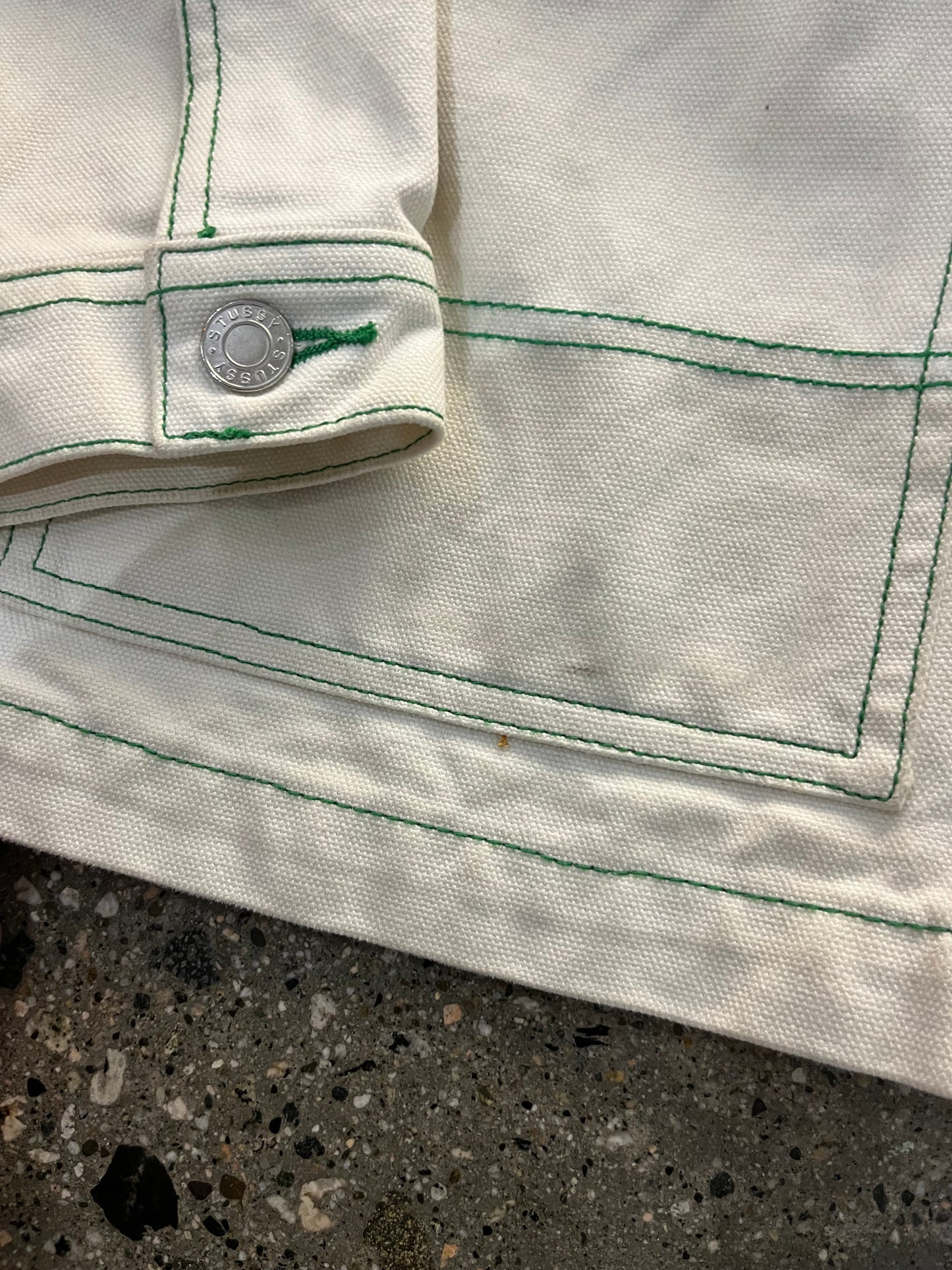(S) Stussy Contrast Denim Set