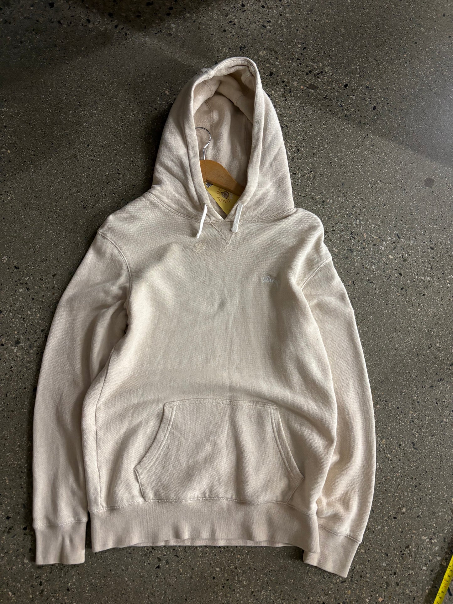 (S) Stussy Oatmeal Hoodie
