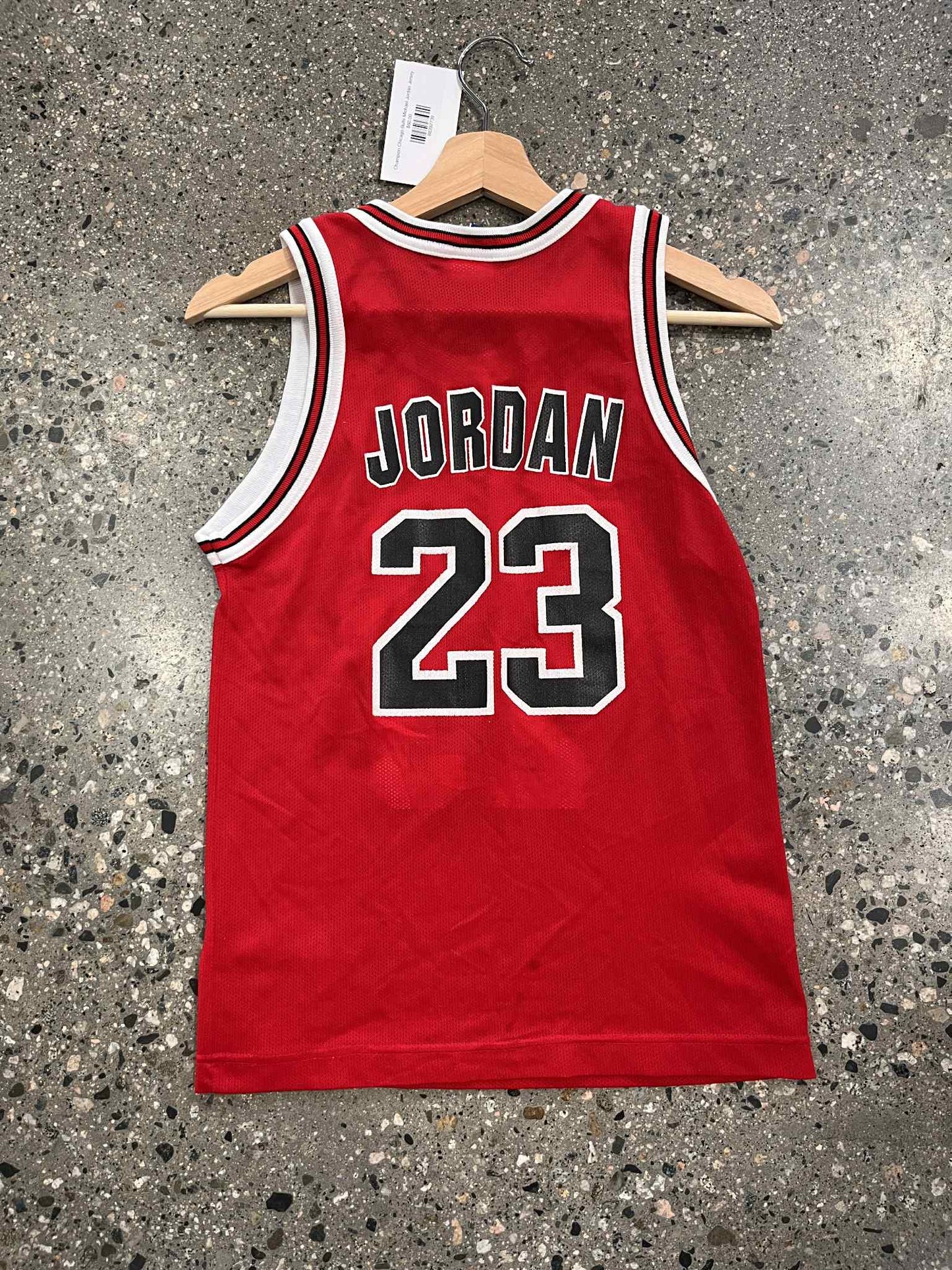 (XXS/XS) Champion Chicago Bulls Michael Jordan Jersey