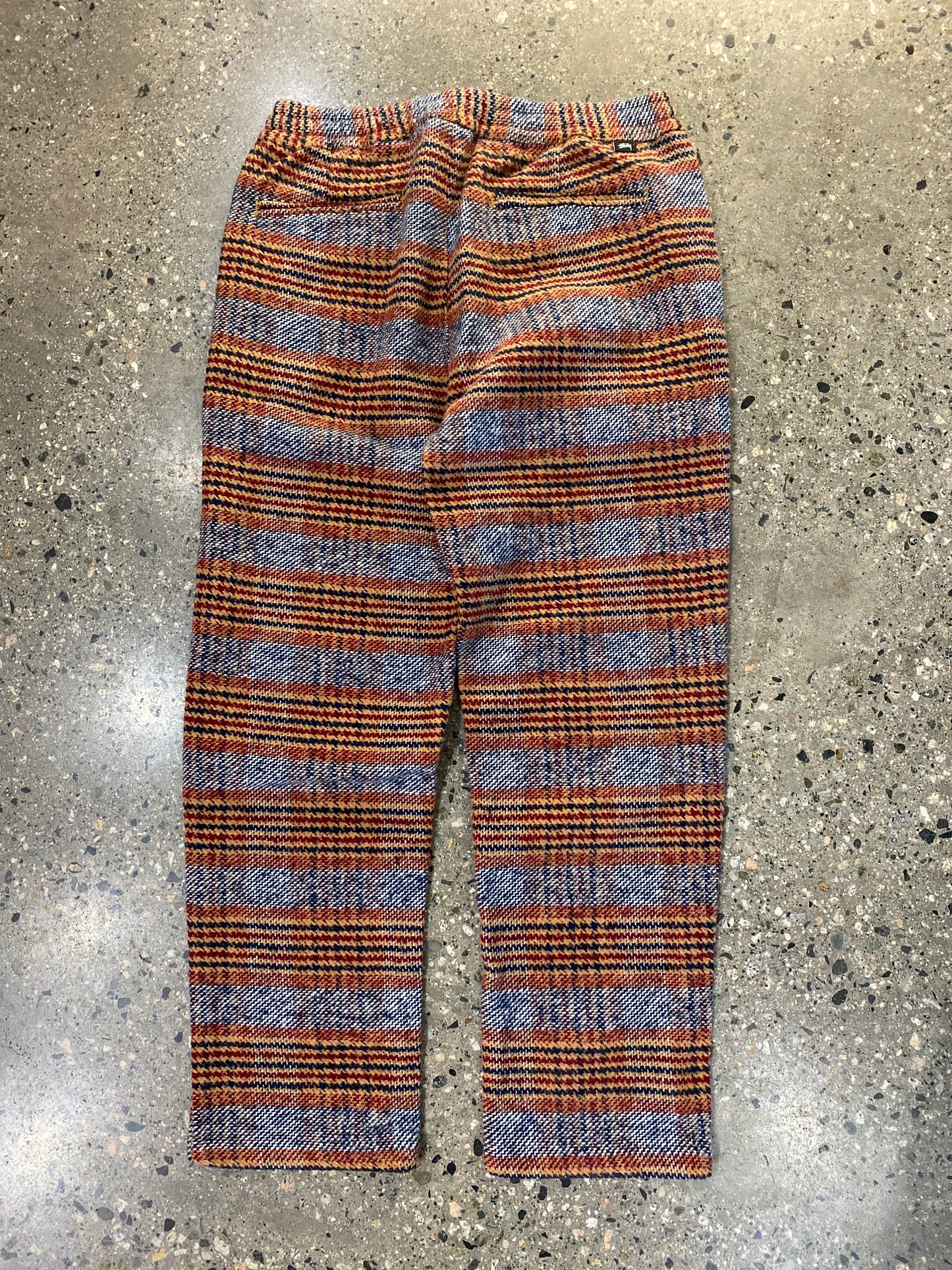 (S) BNWT Stussy Loose Plaid Bryan Pants