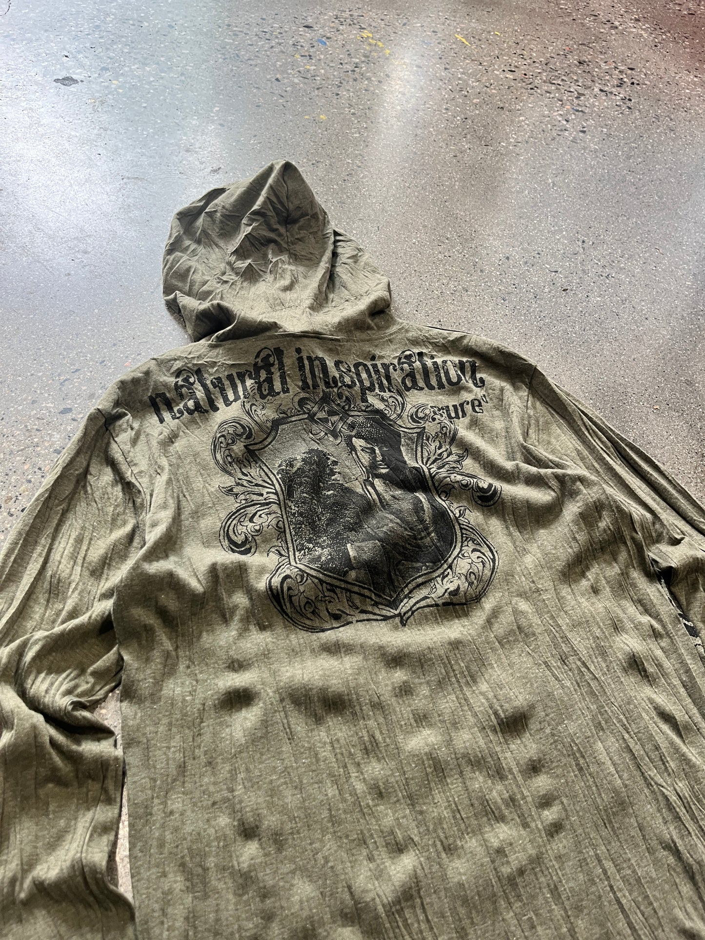 (M) SUTP Y2K Green Light Hoodie