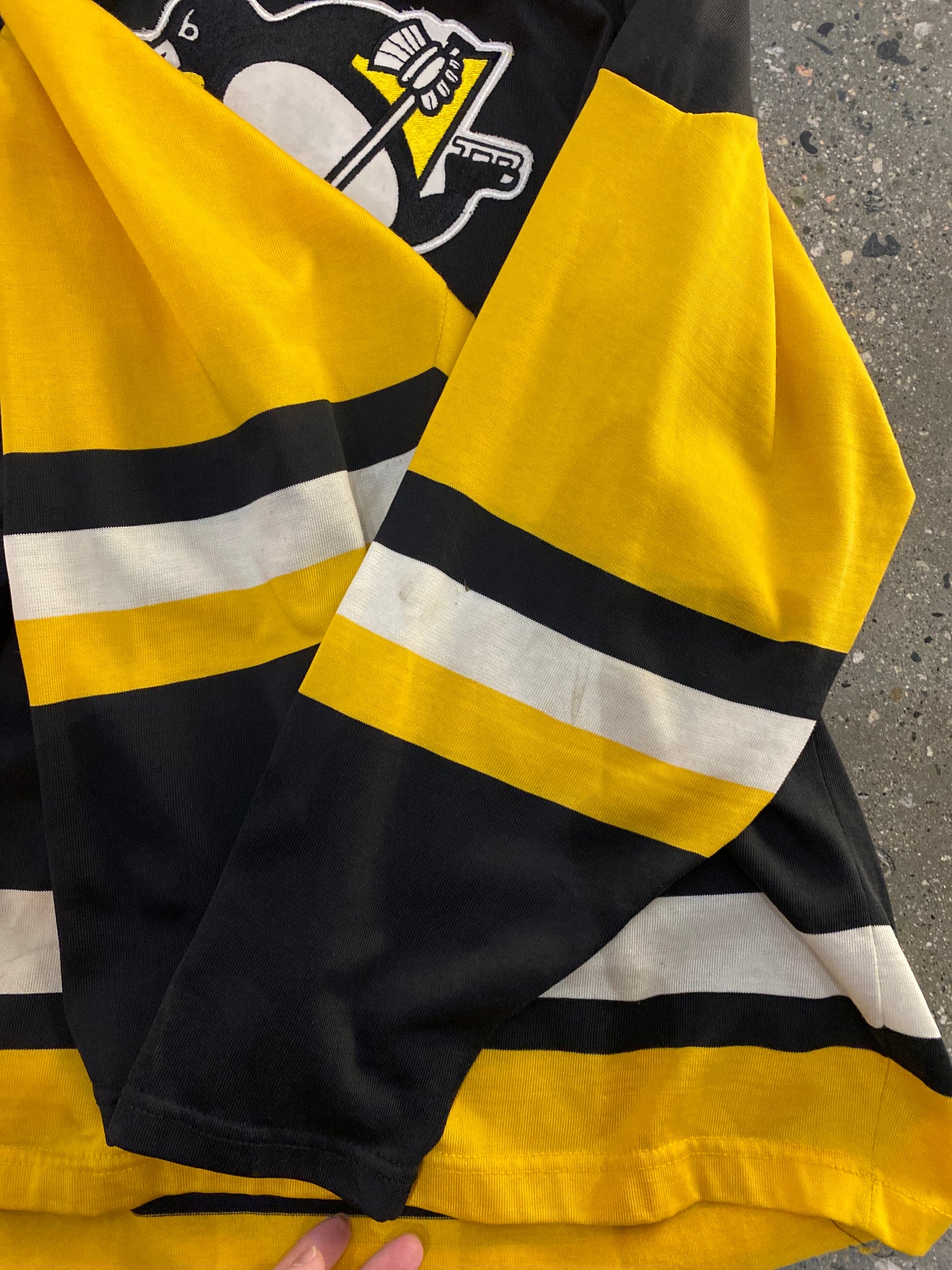 (L) 1990s Pittsburgh Penguins Jersey