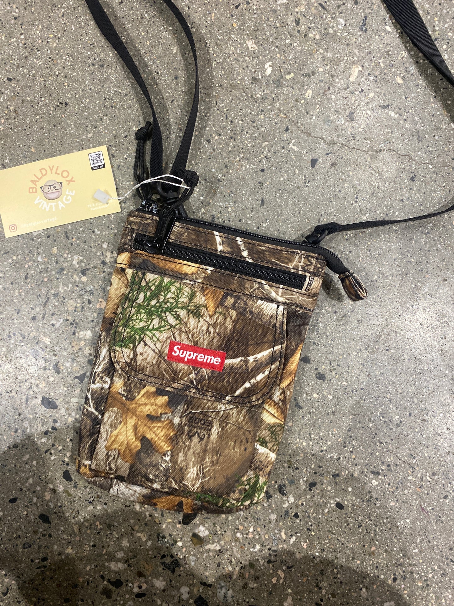 (OS) 2019 Supreme Real Tree Crossbody Bag
