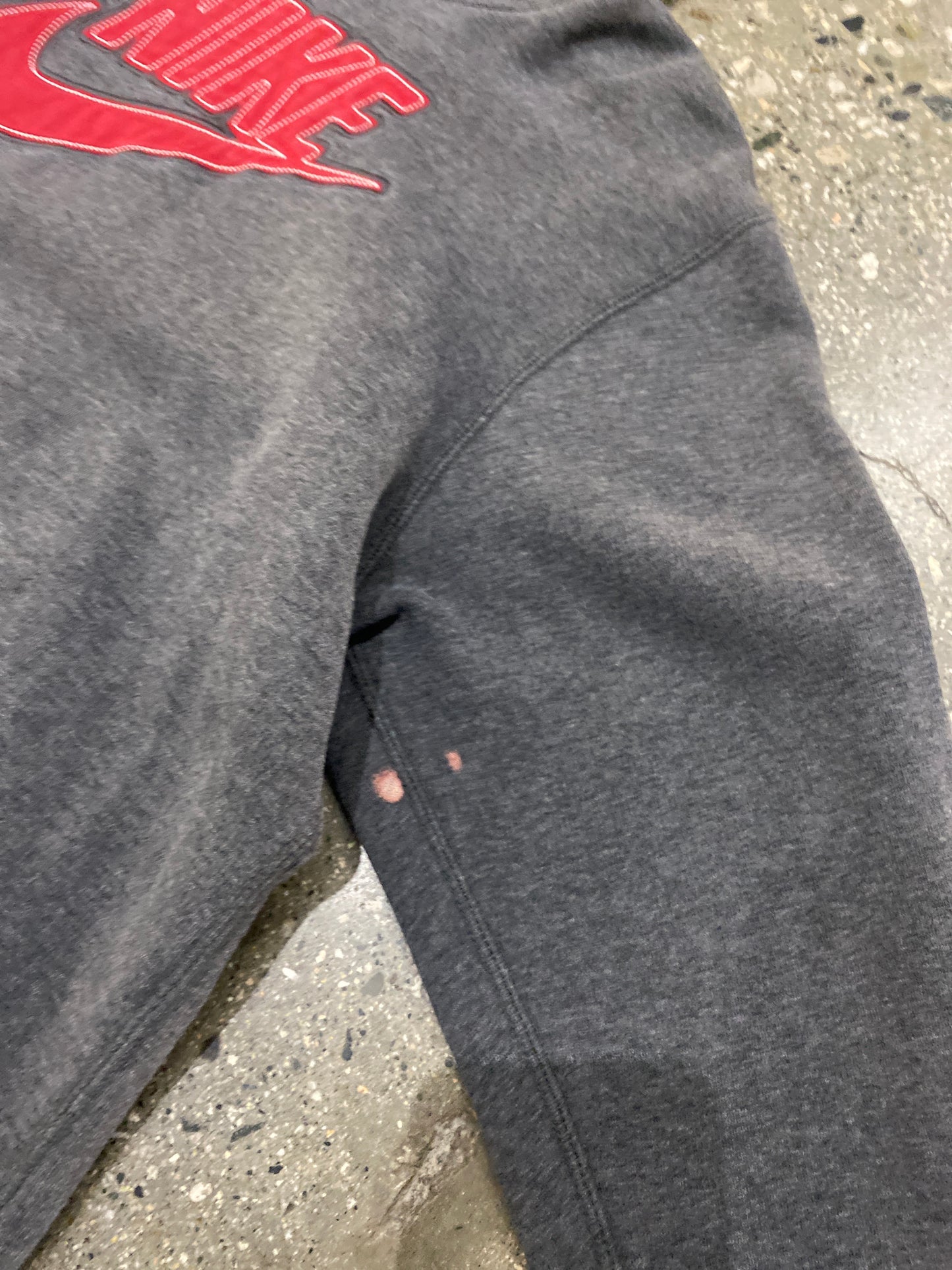 (XS/S) A193 - Nike swoosh spell out hoodie
