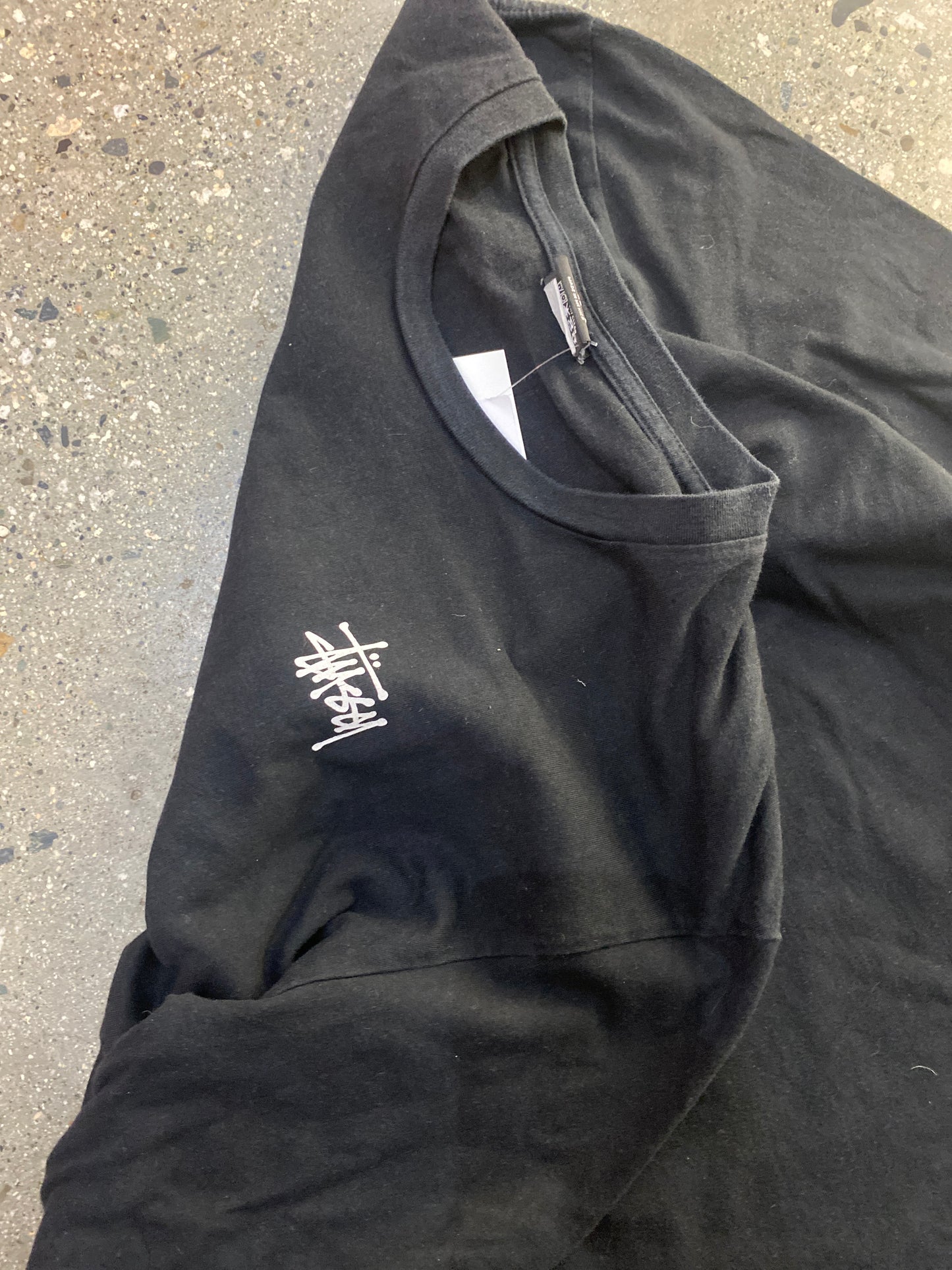 (XL) Stussy LS SCRIPT