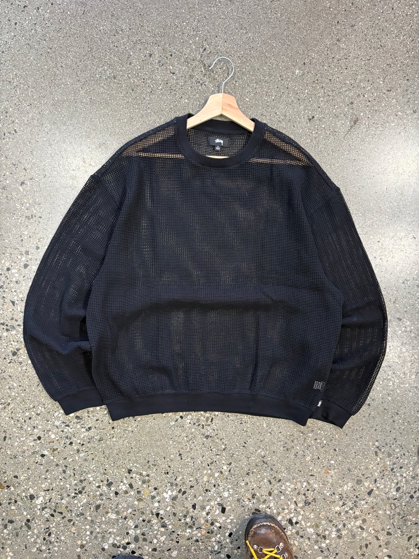 (L) Stussy Mesh Longsleeve
