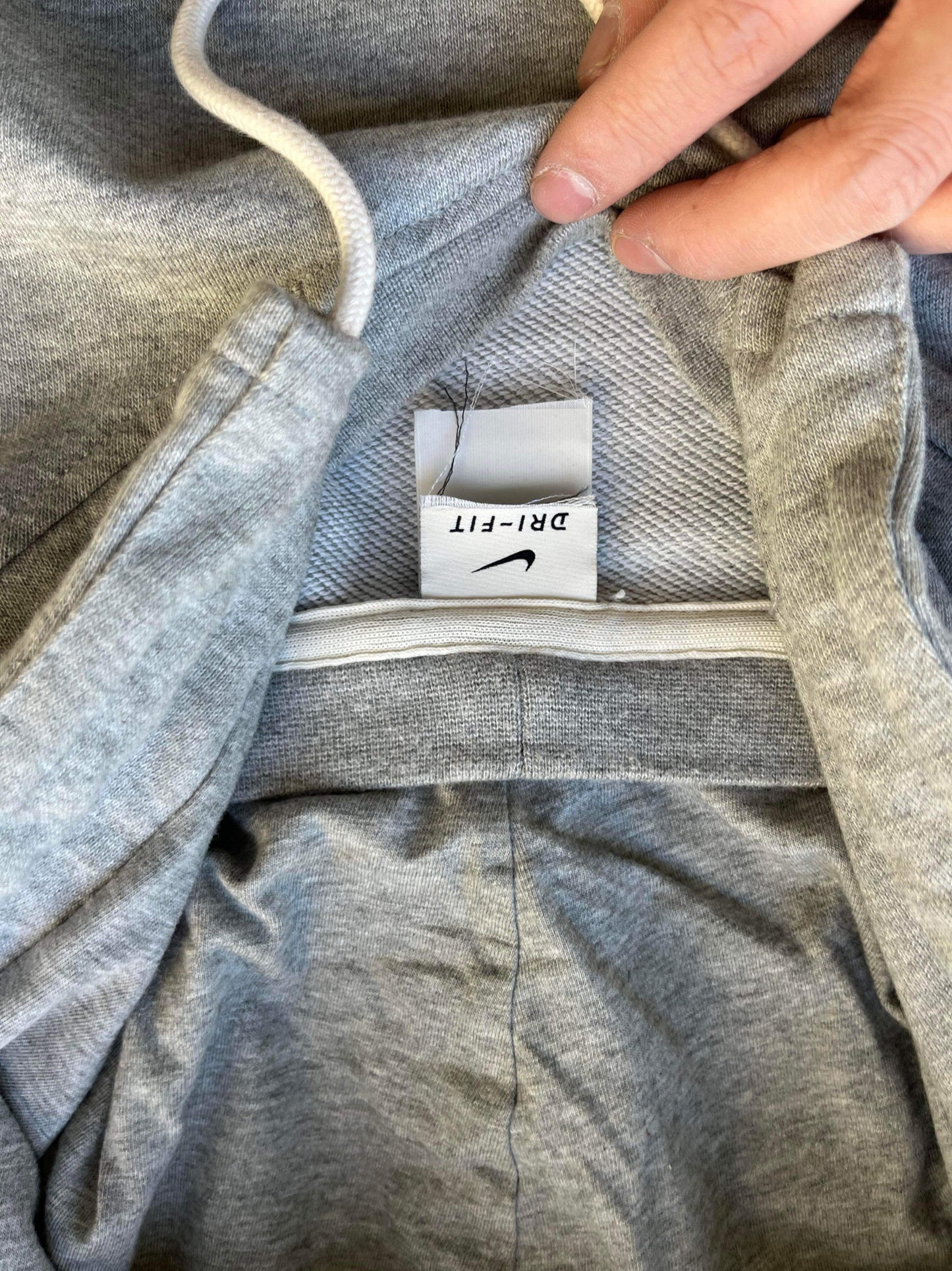 (S/M) Nike Dri Fit Grey Hoodie
