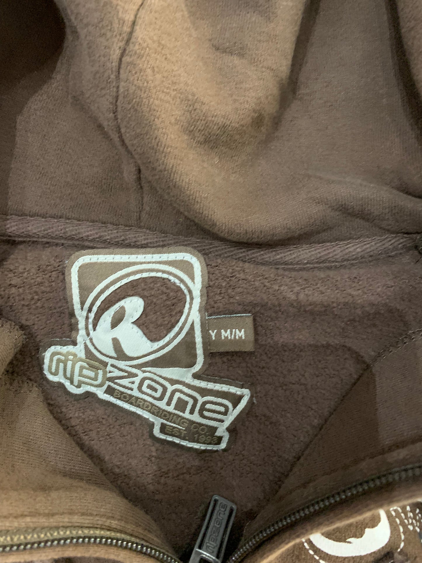 (XXS) Ripzone Brown Hoodie