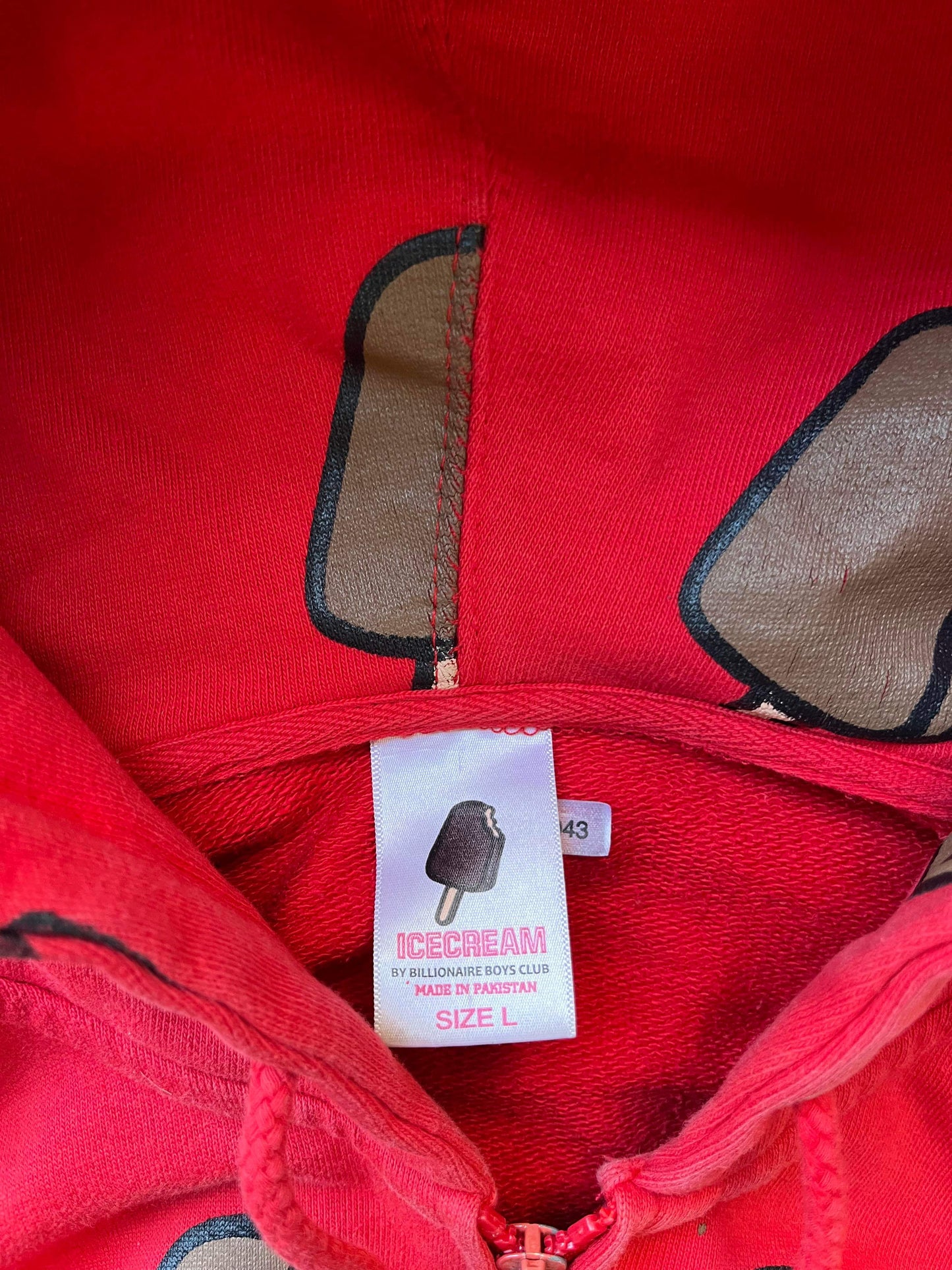 (L) BBC Icecream Zip Up Hoodie