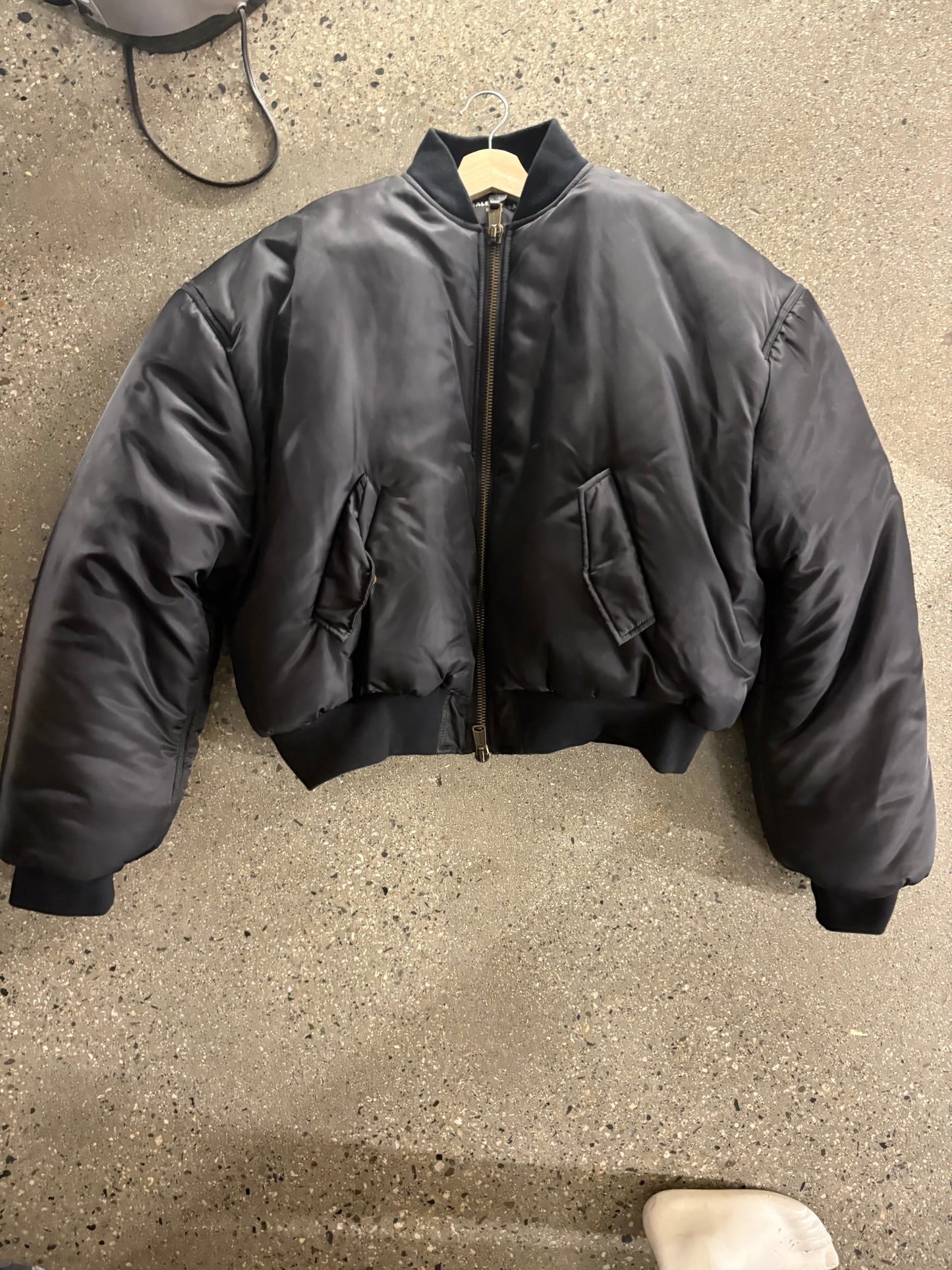 (S) Balenciaga SS23 Padded Nylon Jacket (Refails $3400)