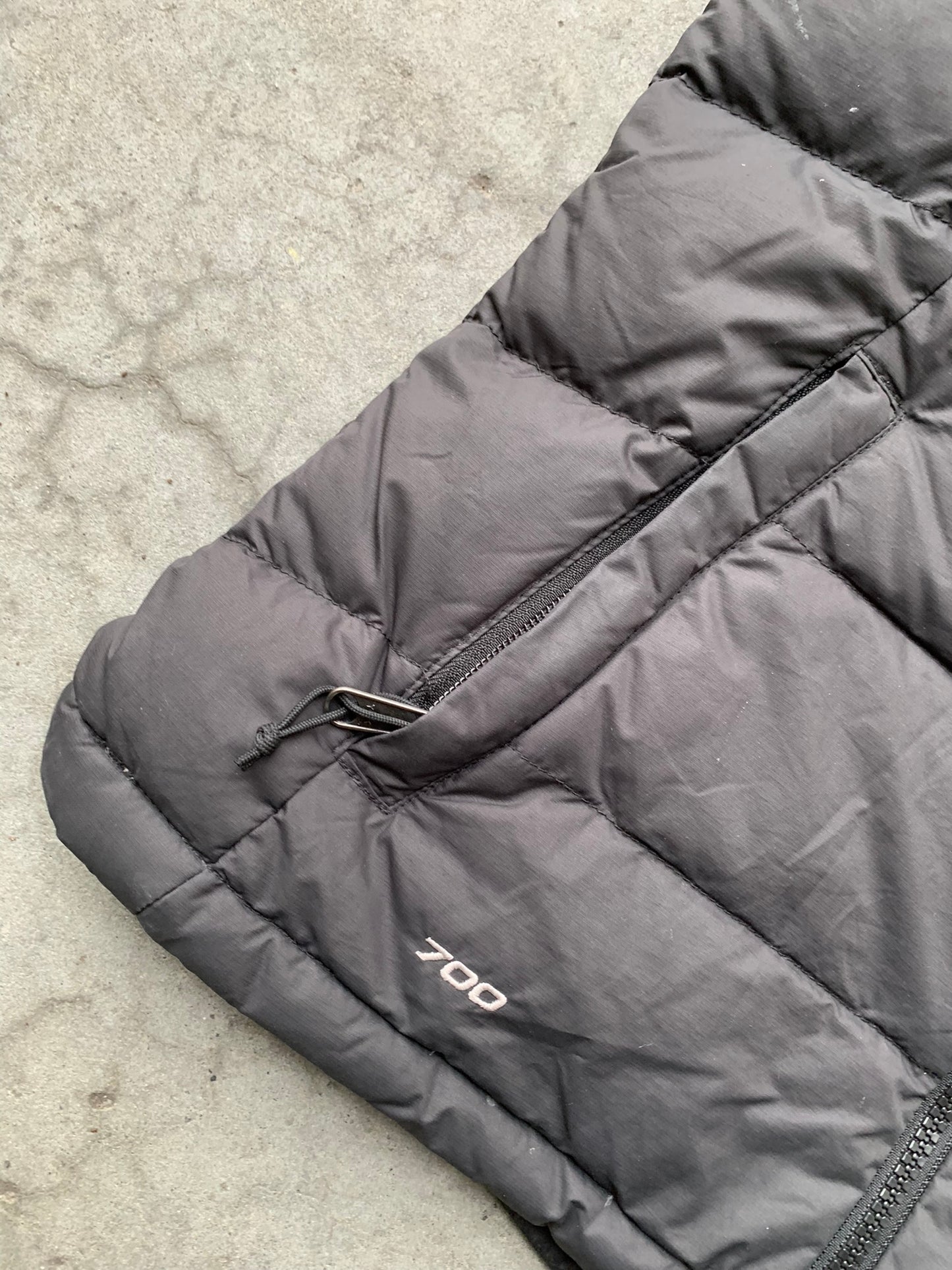 (S) The North Face 700 Vest Black