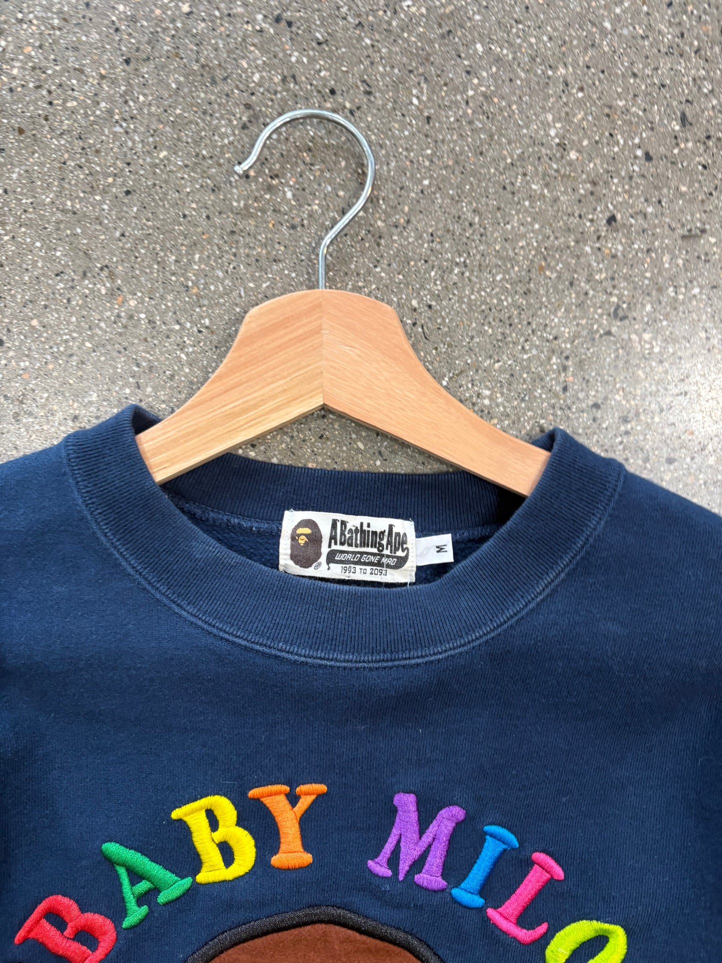(M) Bape Baby Milo crewneck