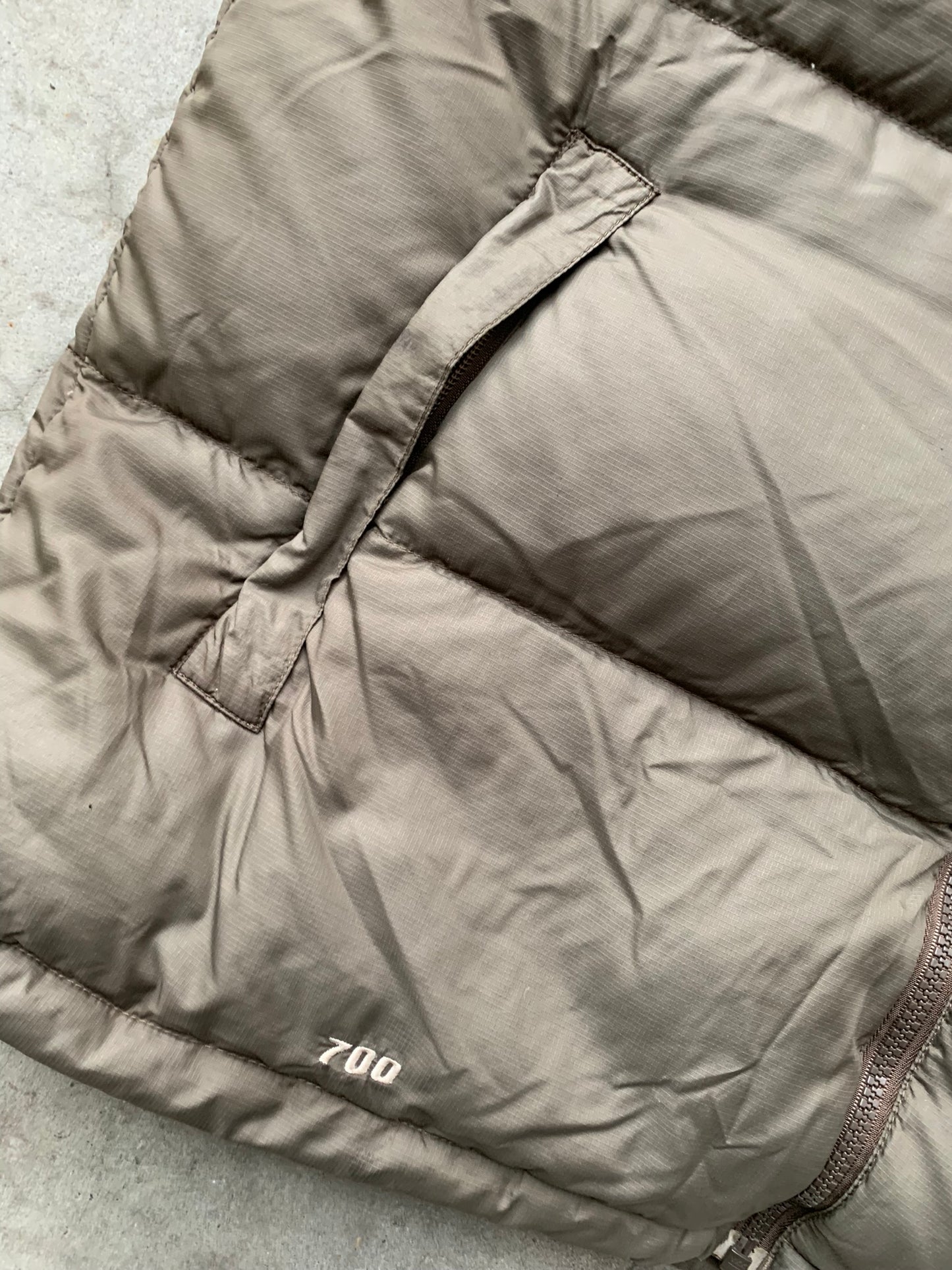 (XL/2X) The North Face Brown Vest