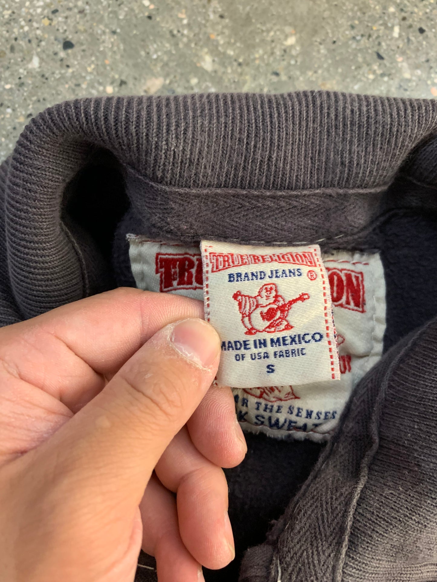 (XS/S) True Religion Track Zip