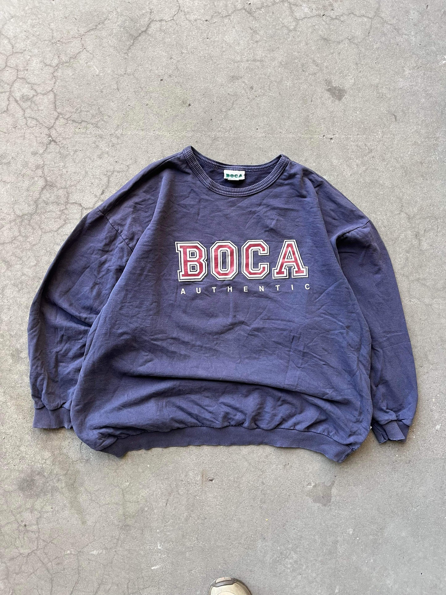 (L/XL) 90’s Boca Authentic Crewneck