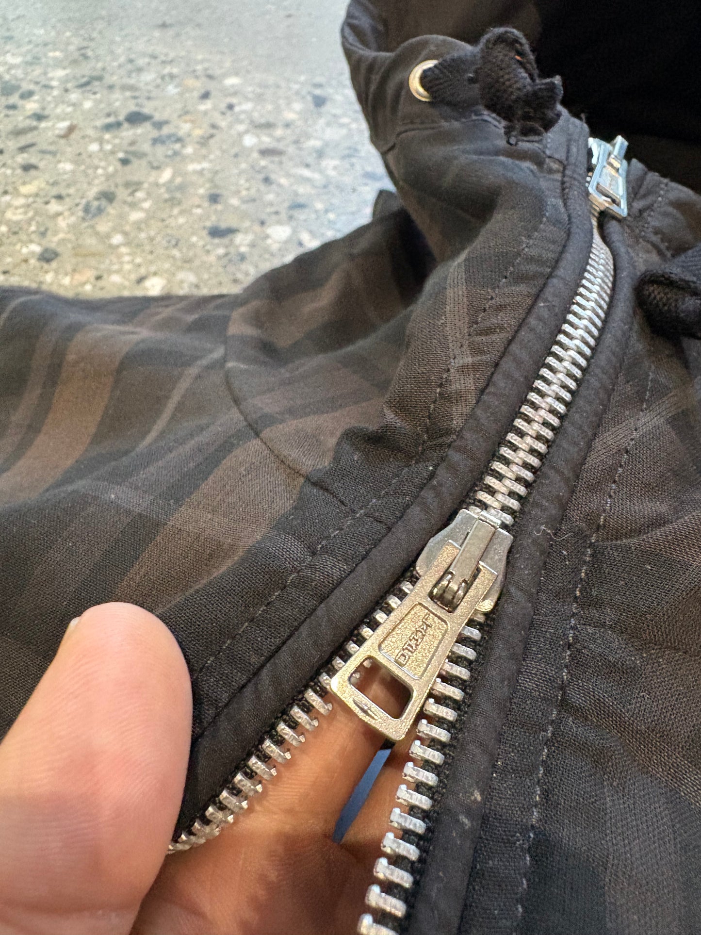 (S) Our Legacy Double Zip Plaid Jacket