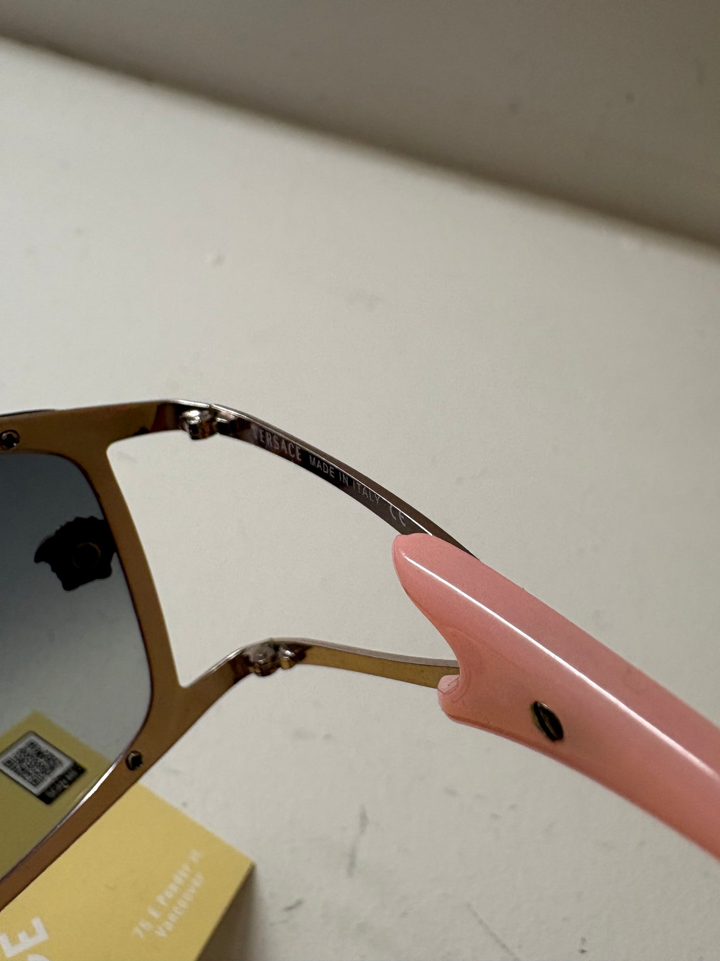 (OS) Versace Shield Gradient Sunglasses
