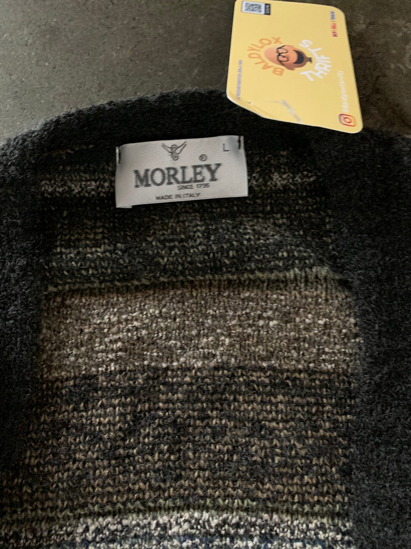 (L/XL) Vintage Made in Italy Knit Cardigan