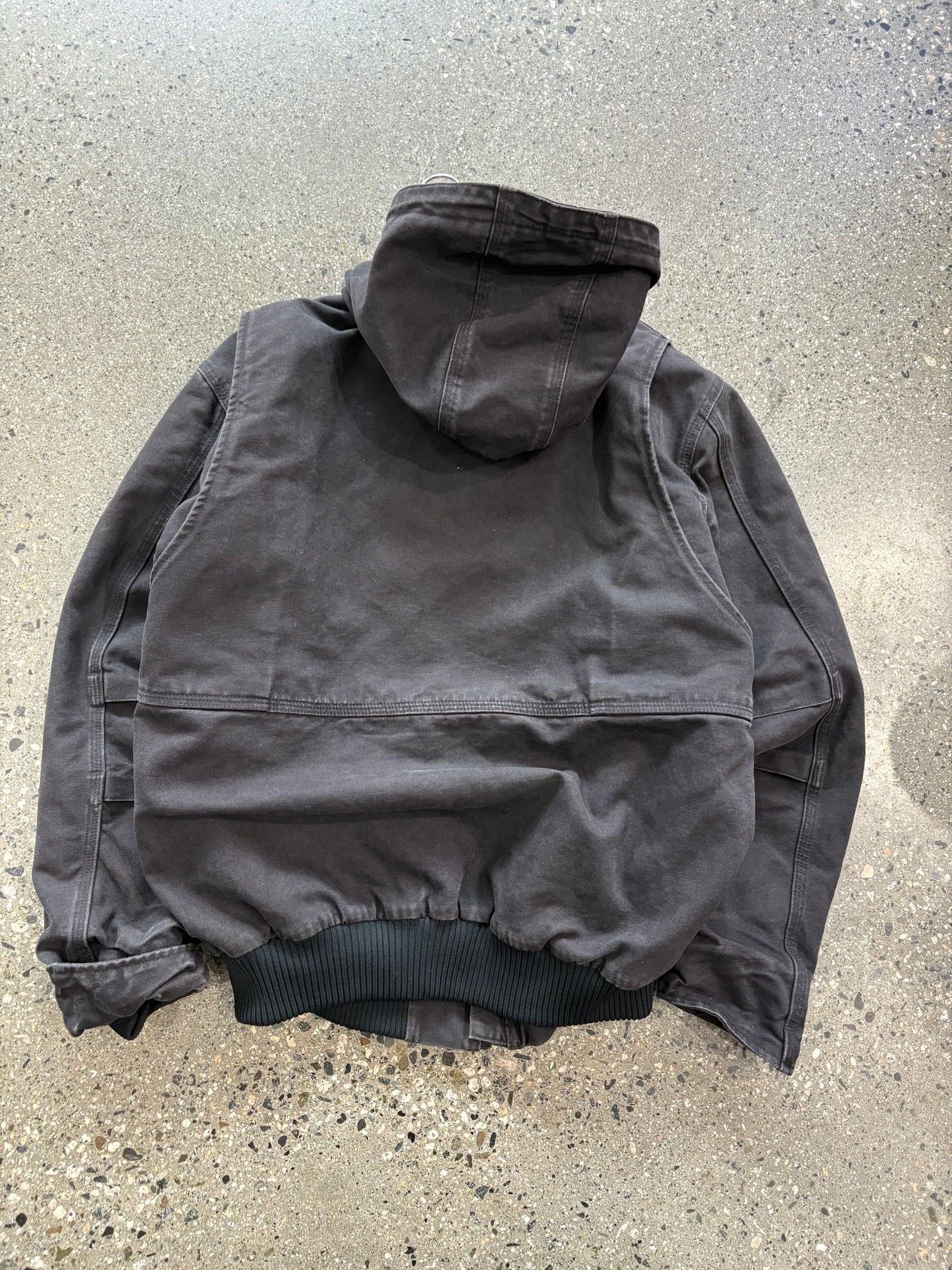 (L/XL) Black Utility Carhartt Hooded Jacket