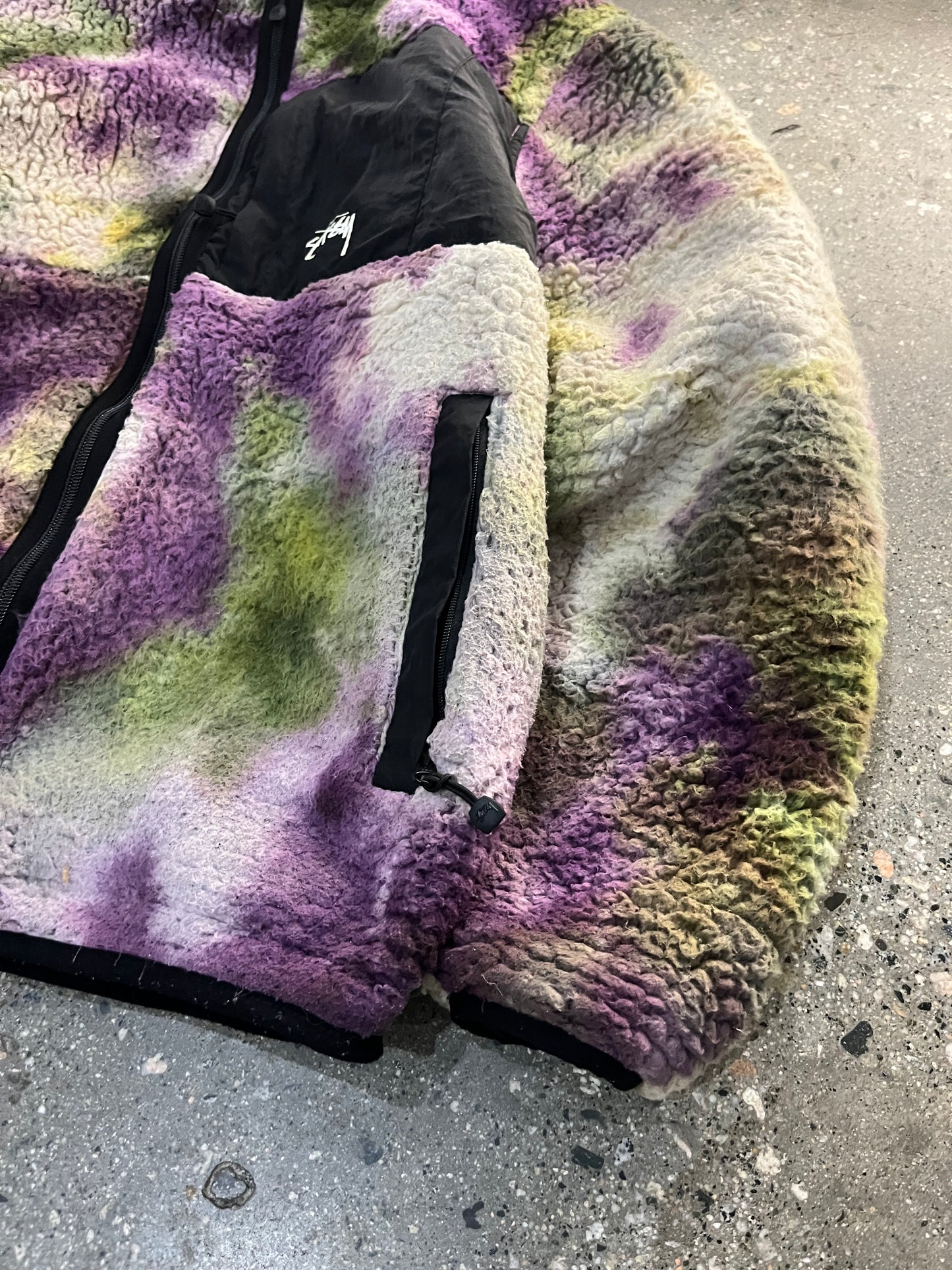 (M) Stussy Micofleece Reversible