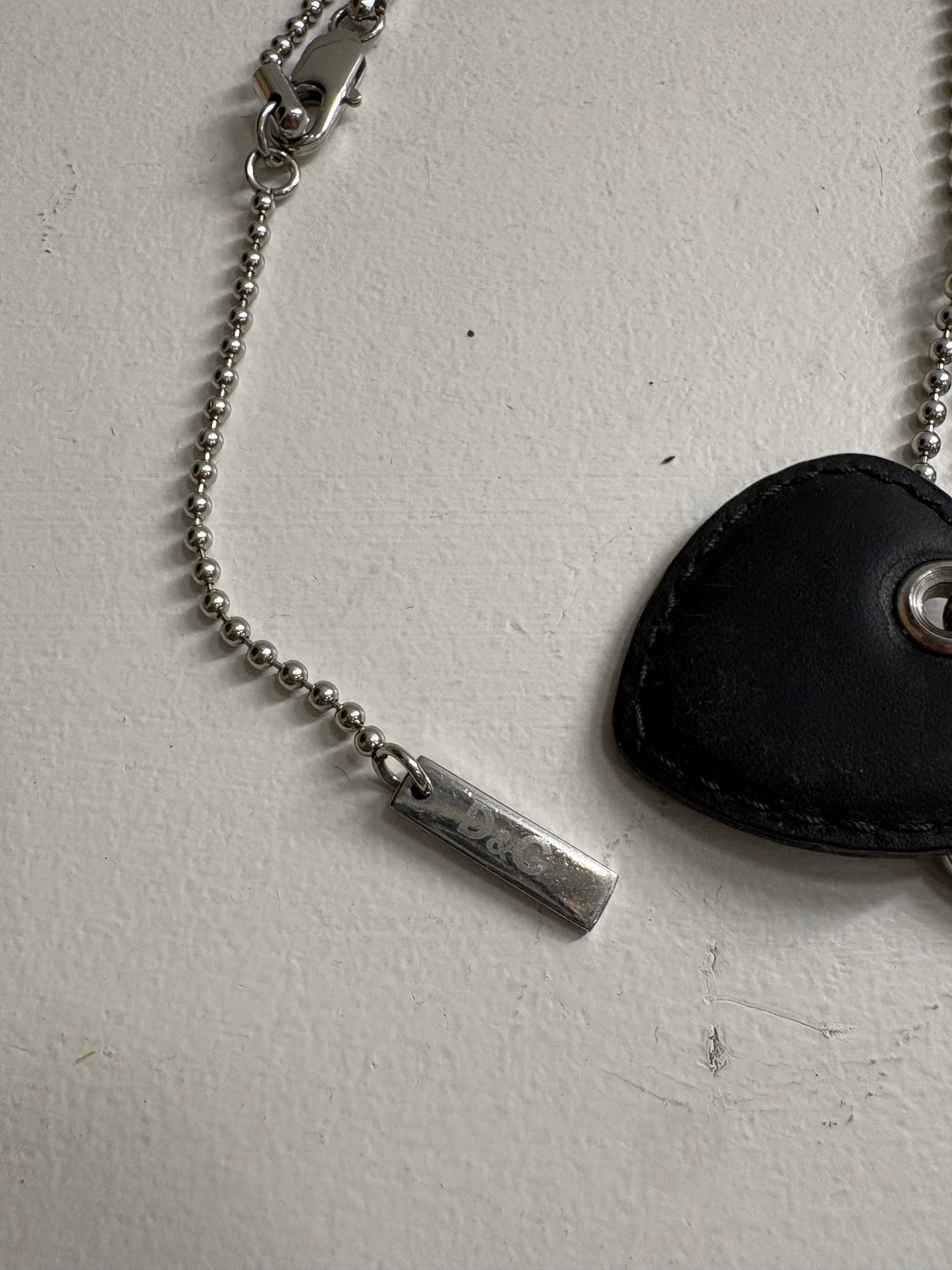 11.5” D&G Guitar Pick Pendant + Chain