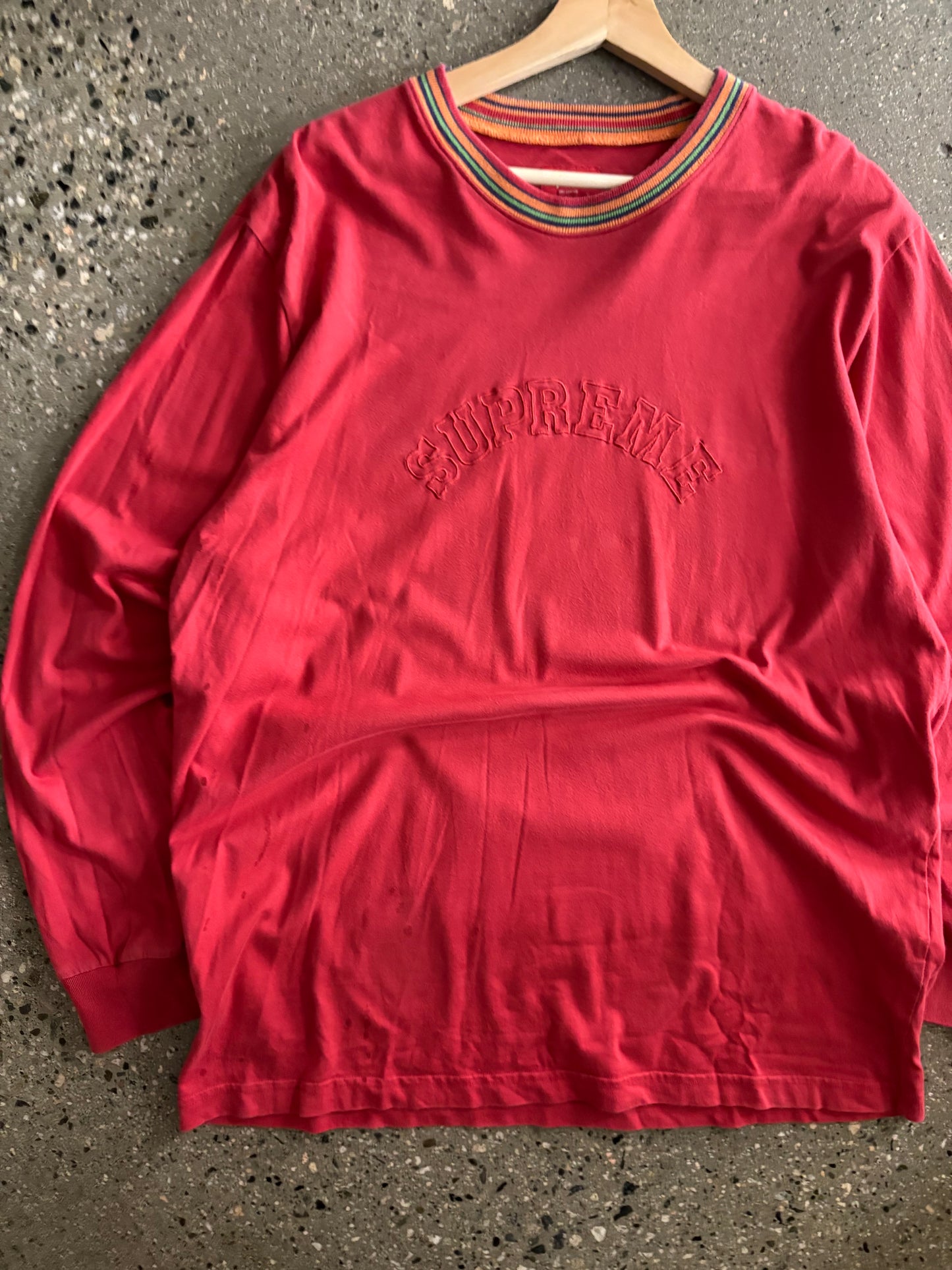 Supreme Ls Tee Red