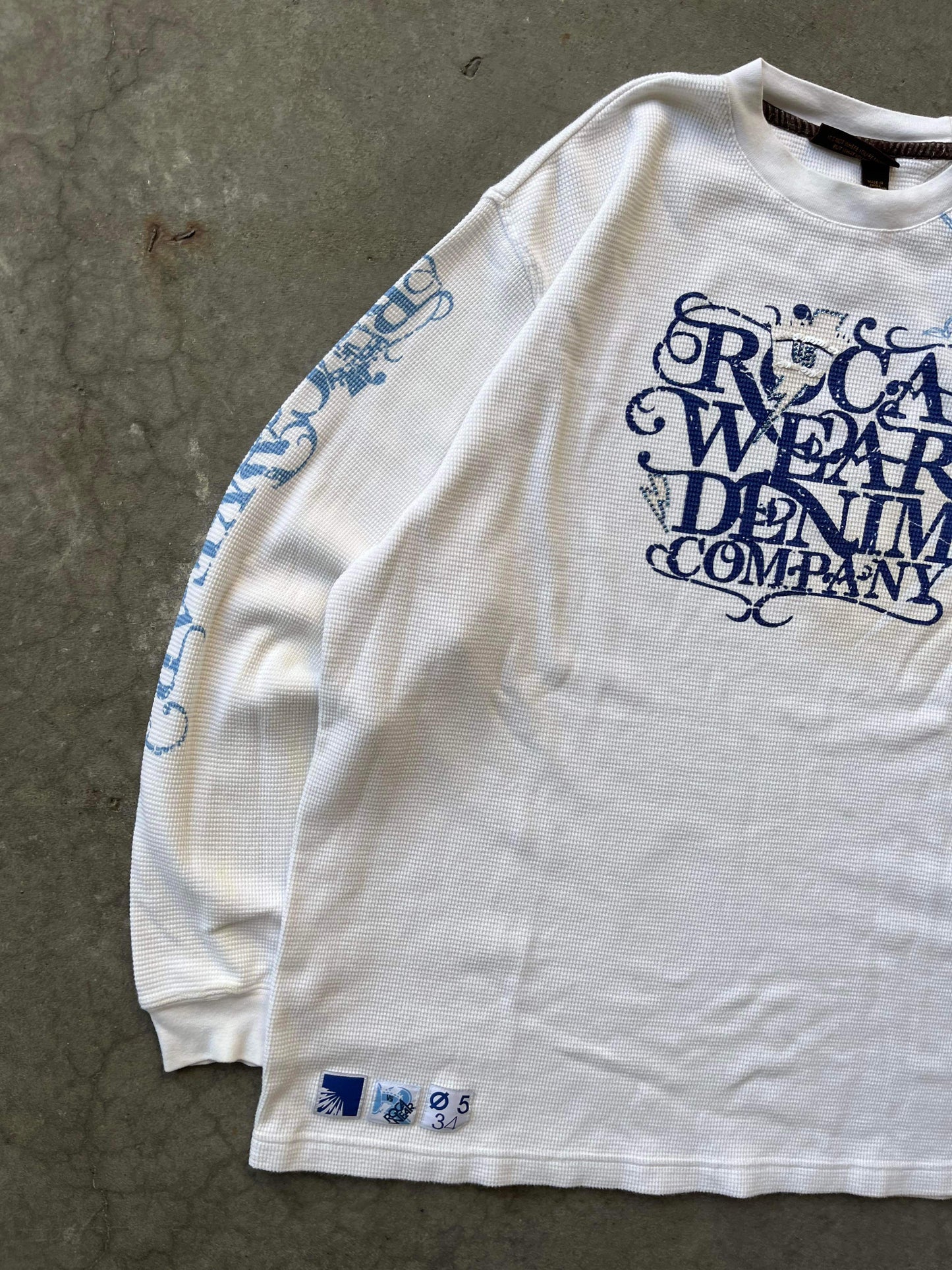 (XL/2X) Rocawear Waffleknit Top