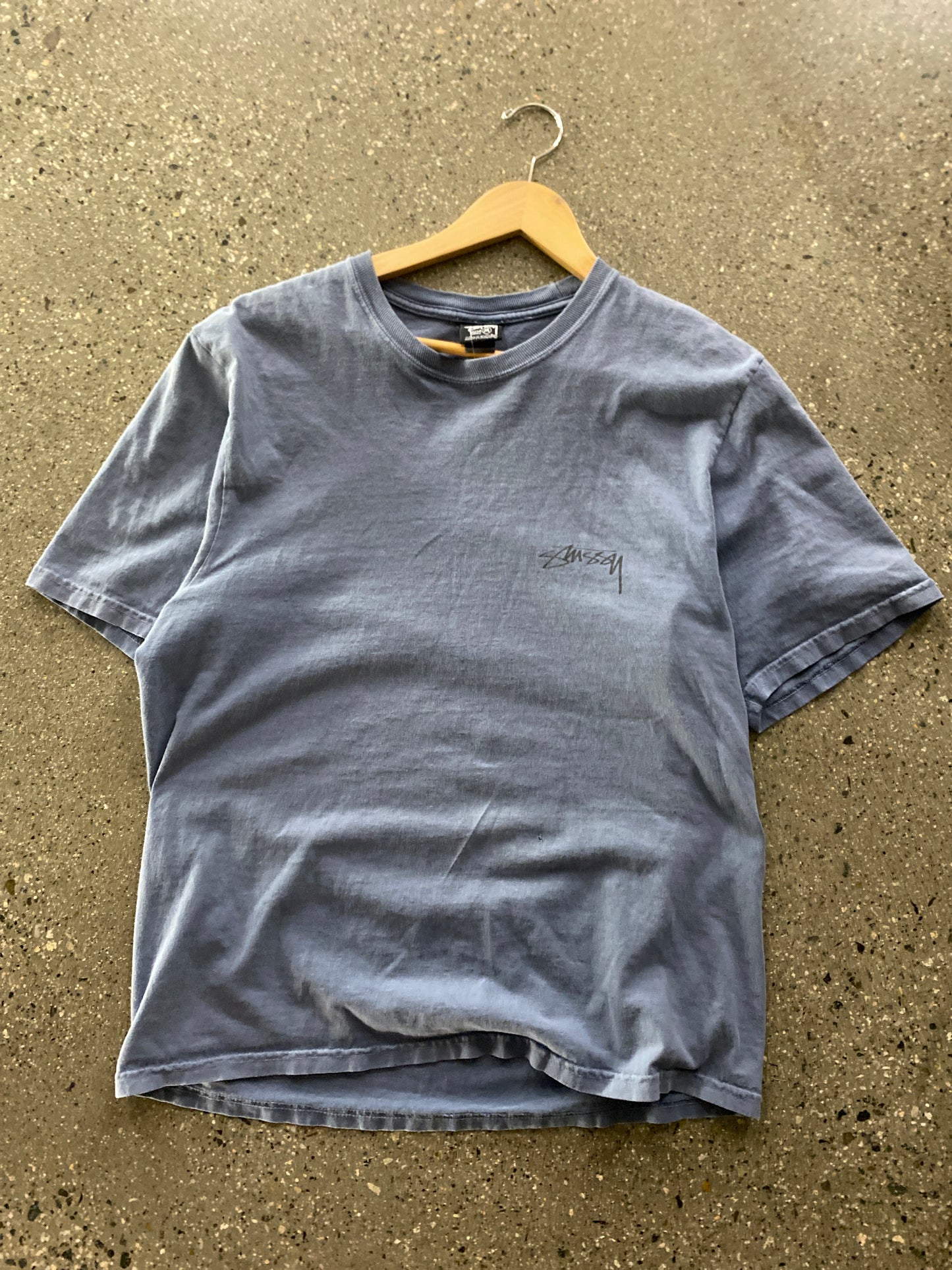 (M) Stussy Sunfaded Snake Tee